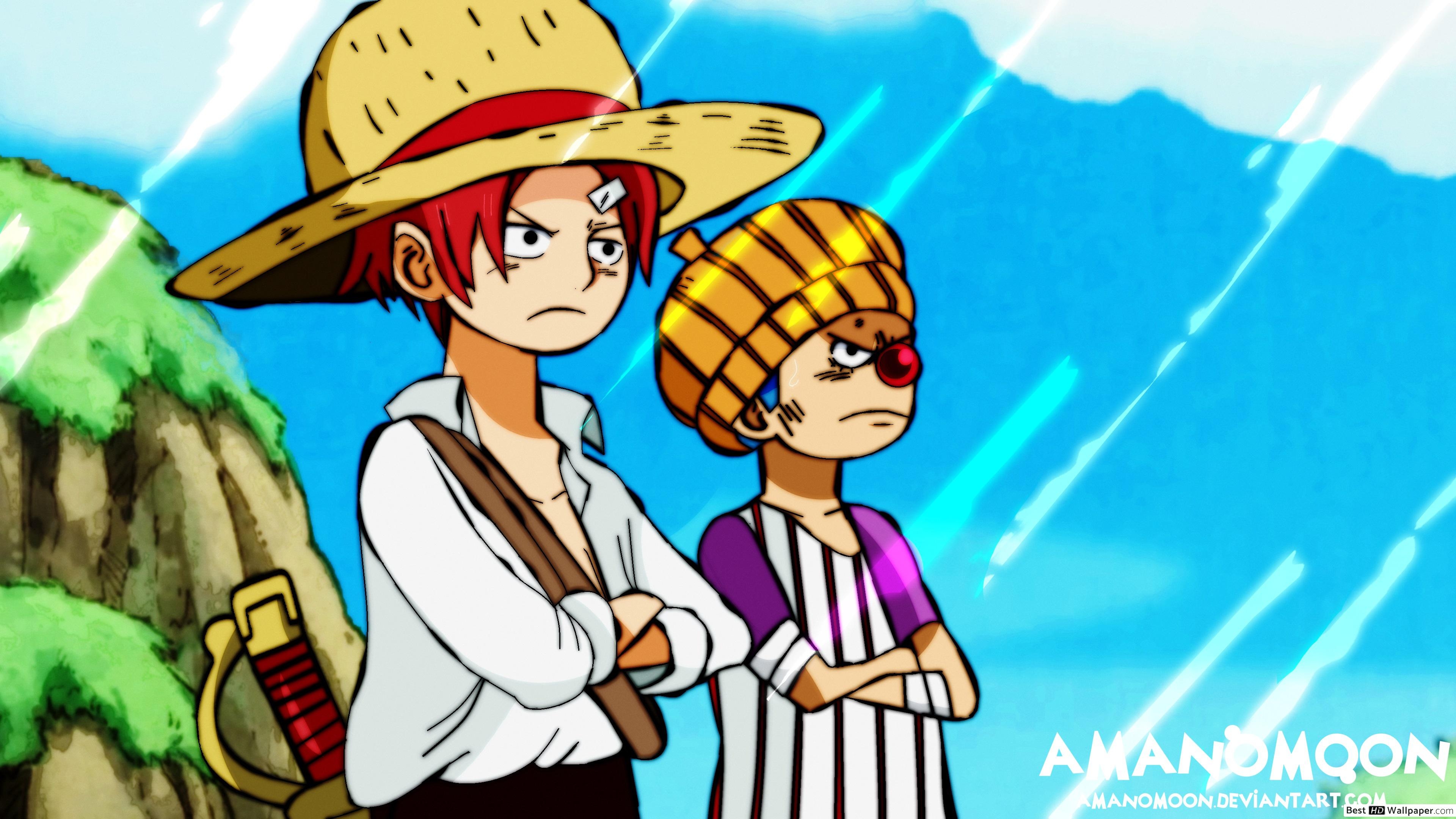 3840x2160 One Piece and Shanks HD.besthdwallpaper.com, Desktop