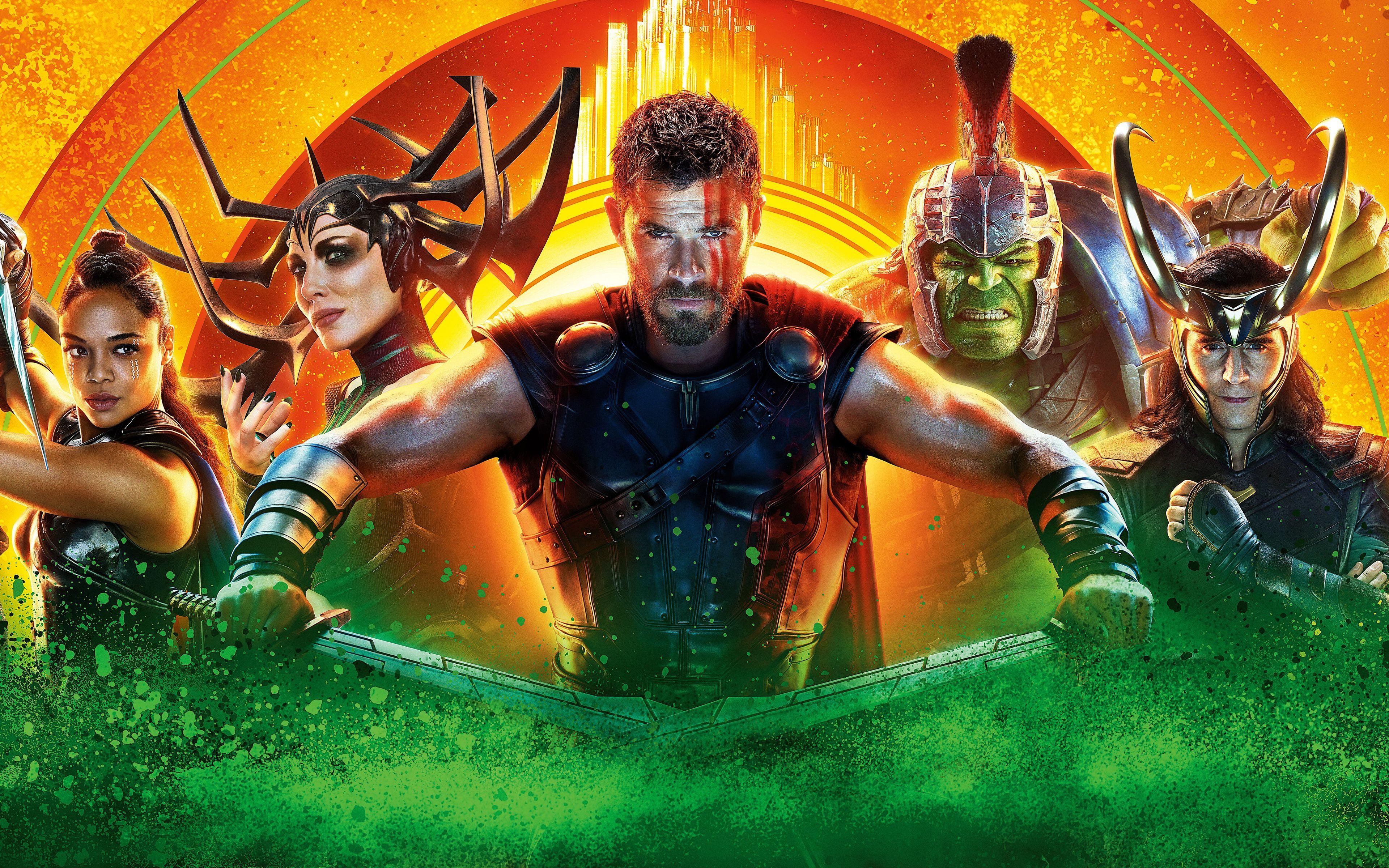 3840x2400 Thor Ragnarok Key Art 5K Wallpaper, Desktop