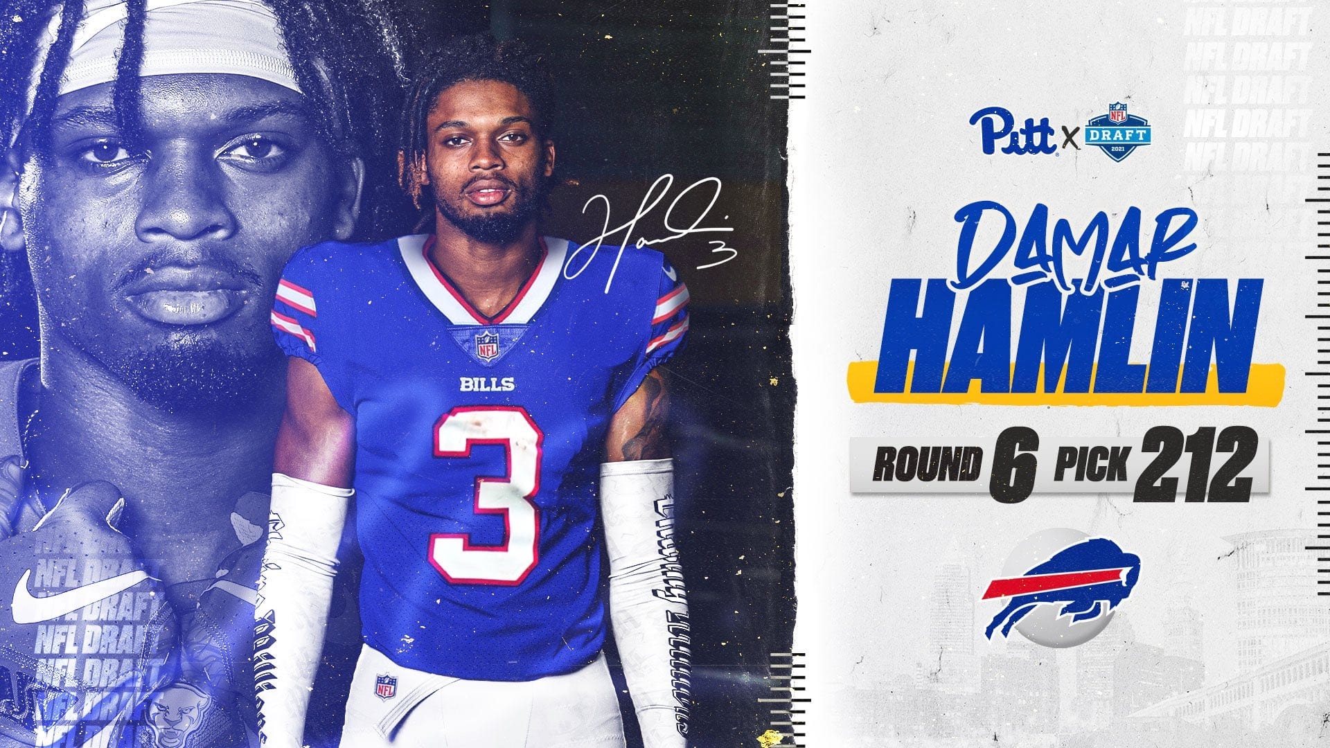 1920x1080 Buffalo Bills Draft Pitt DB Damar Hamlin In 6th Round Sports Now, Desktop