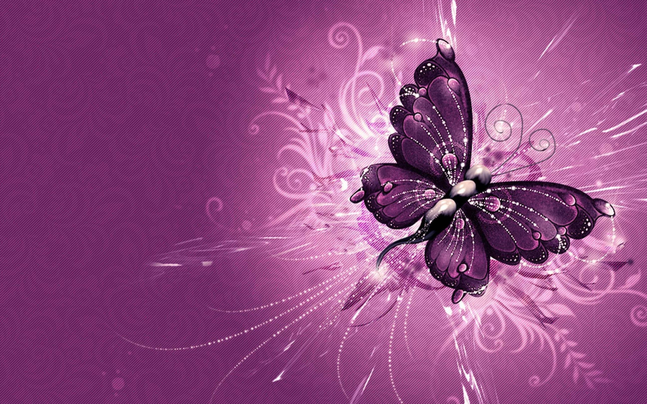 2600x1620 Purple Butterfly Wallpaper HD wallpaper search, Desktop