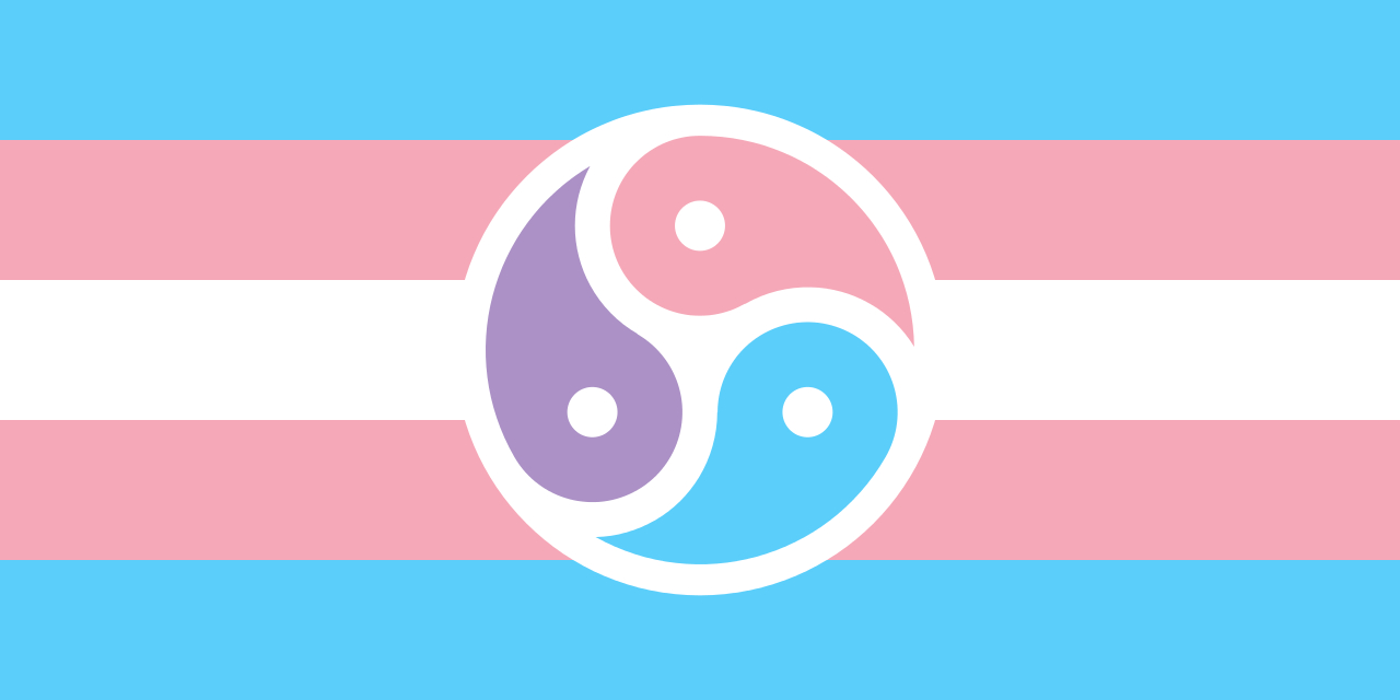 1280x640 Transgender Bisexual BDSM Pride Flag.svg, Dual Screen