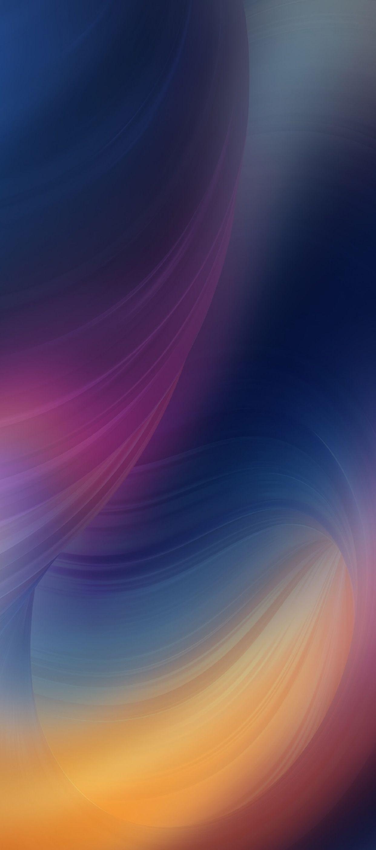 1250x2810 iOS iPhone X, purple, blue, clean, simple, abstract, apple, Phone