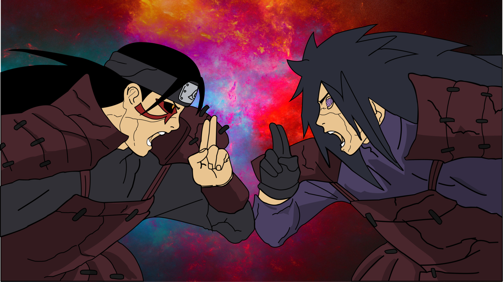 1600x900 Uchiha Madara Vs Hashirama Senju Wallpaper, Desktop