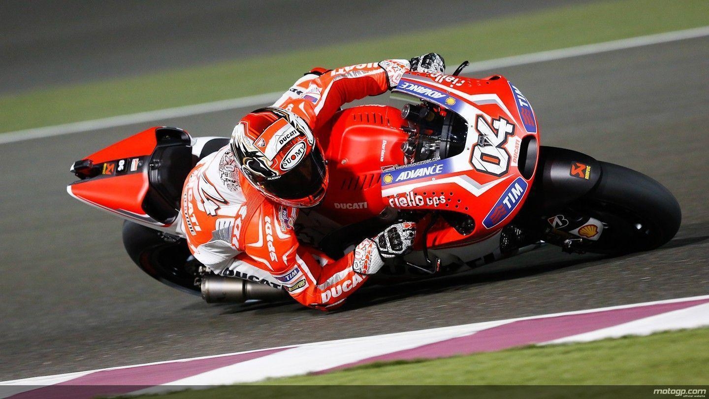 1440x810 motogp.com · Andrea Dovizioso, Ducati Team, QAT RAC, Desktop