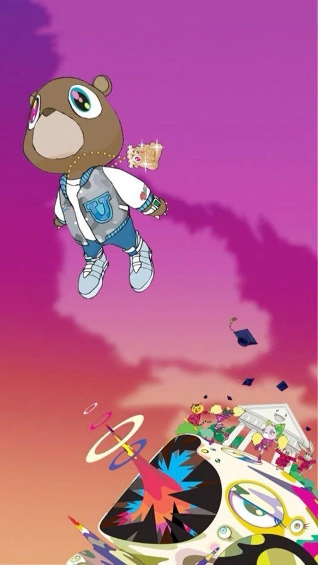 1080x1920 Kanye west album cover. iPhone wallpaper music, Wallpaper iphone cute, Graduation wallpaper, Phone