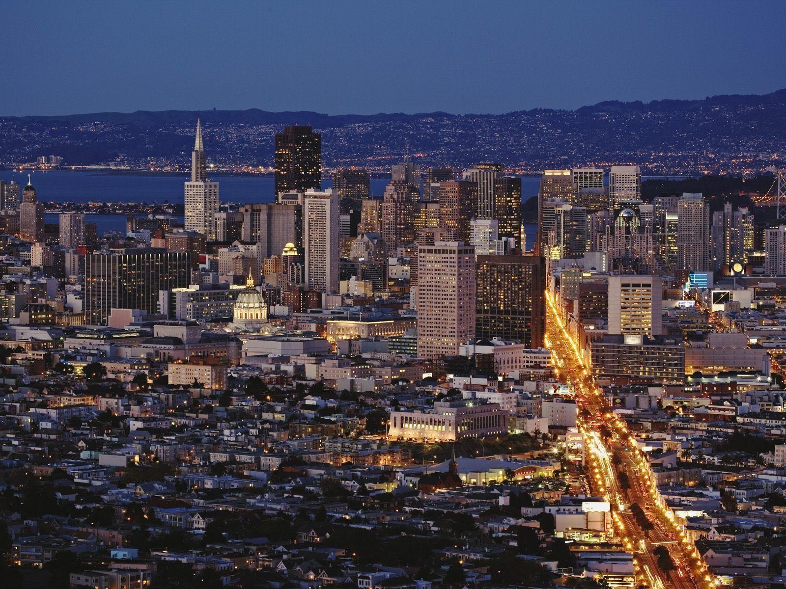 1600x1200 San Francisco Skyline Wallpaper Design for deskop. High Quality, Desktop