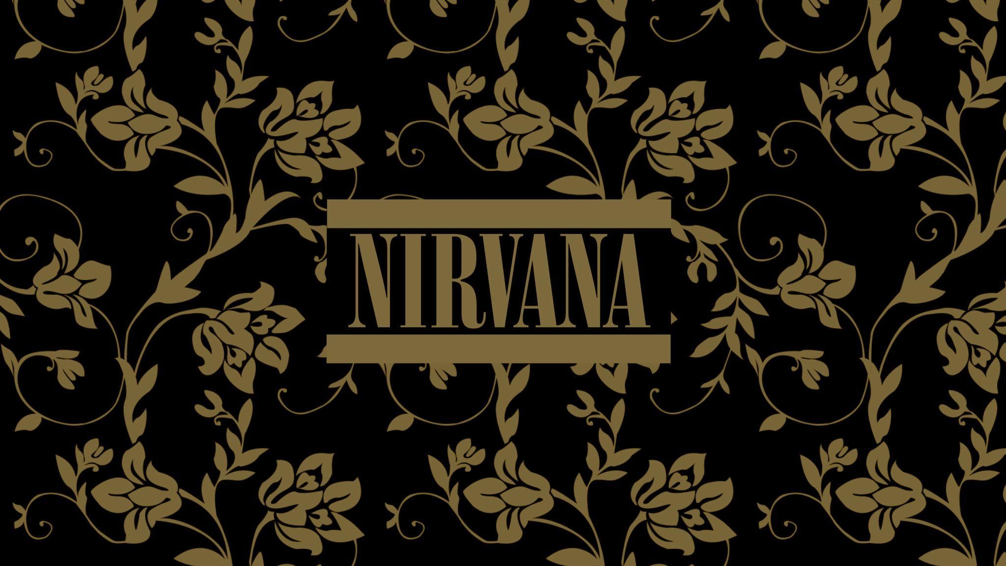 2050x1160 Nirvana Logo Wallpaper, Desktop