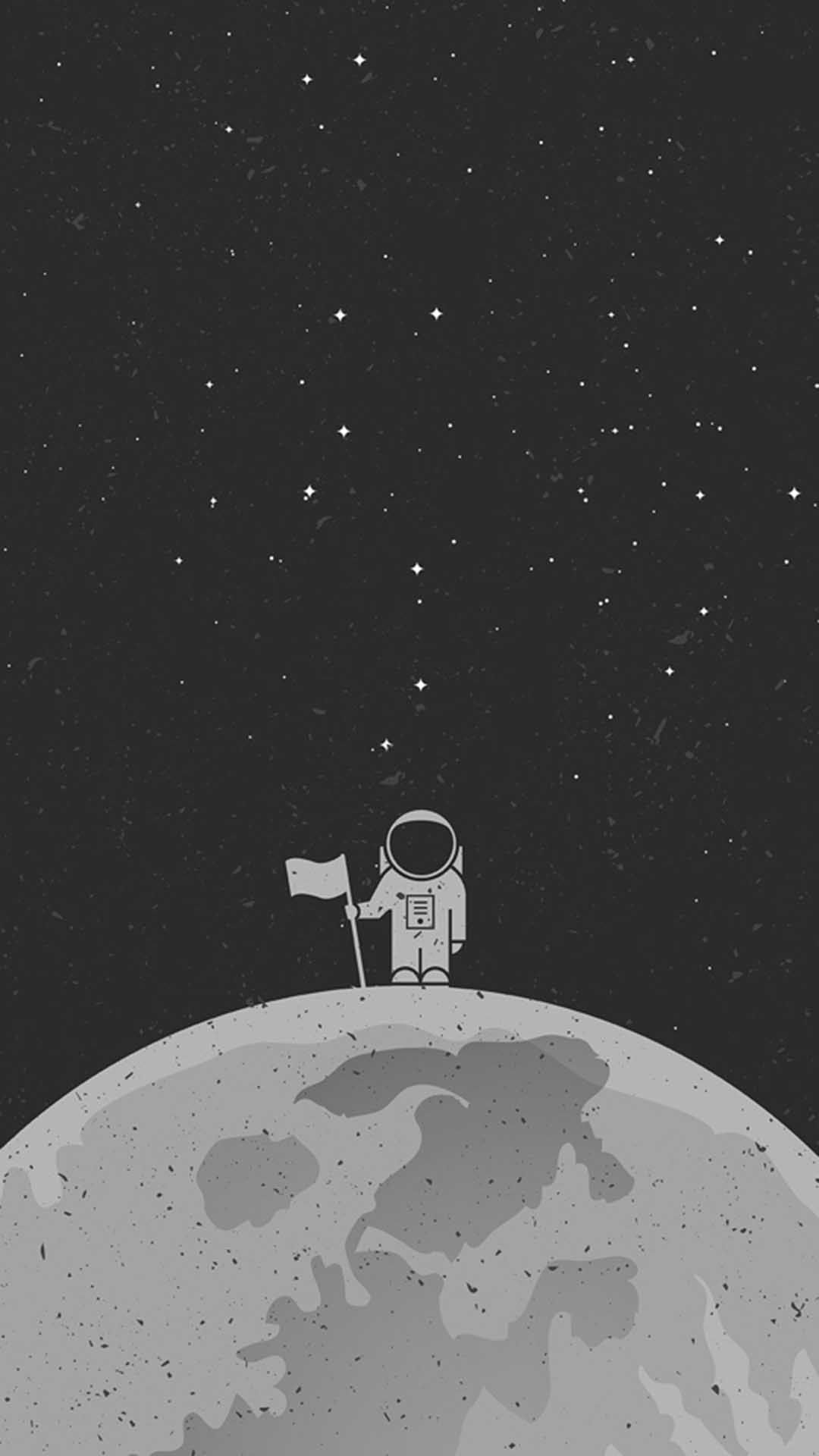 1080x1920 Cartoon Astronaut Wallpaper Free Cartoon Astronaut Background, Phone