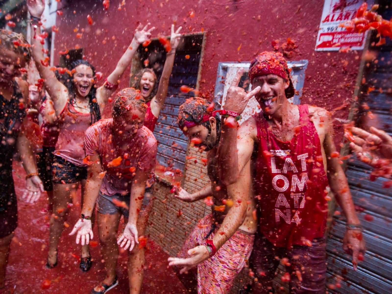 1600x1200 Beautiful La Tomatina Festival Picture And Photo, Desktop