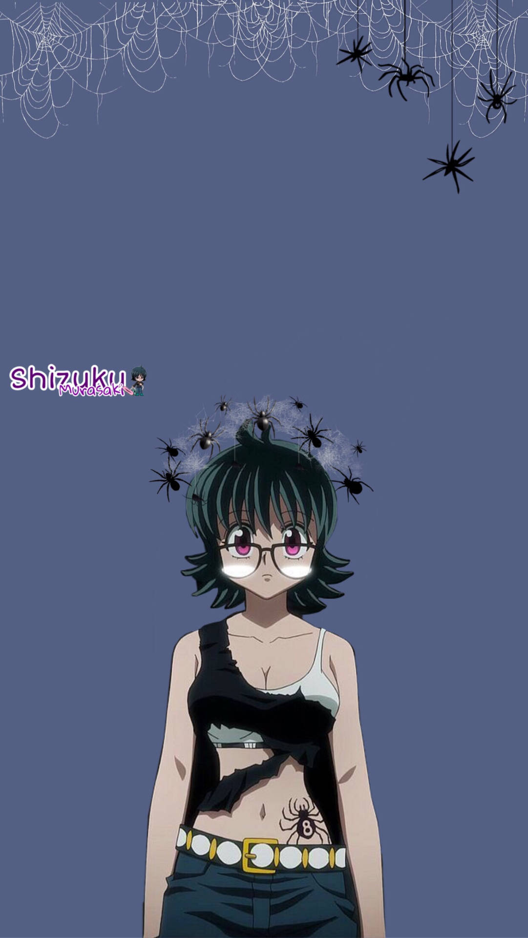 1090x1920 Download Shizuku Murasaki Phantom Troupe Wallpaper, Phone