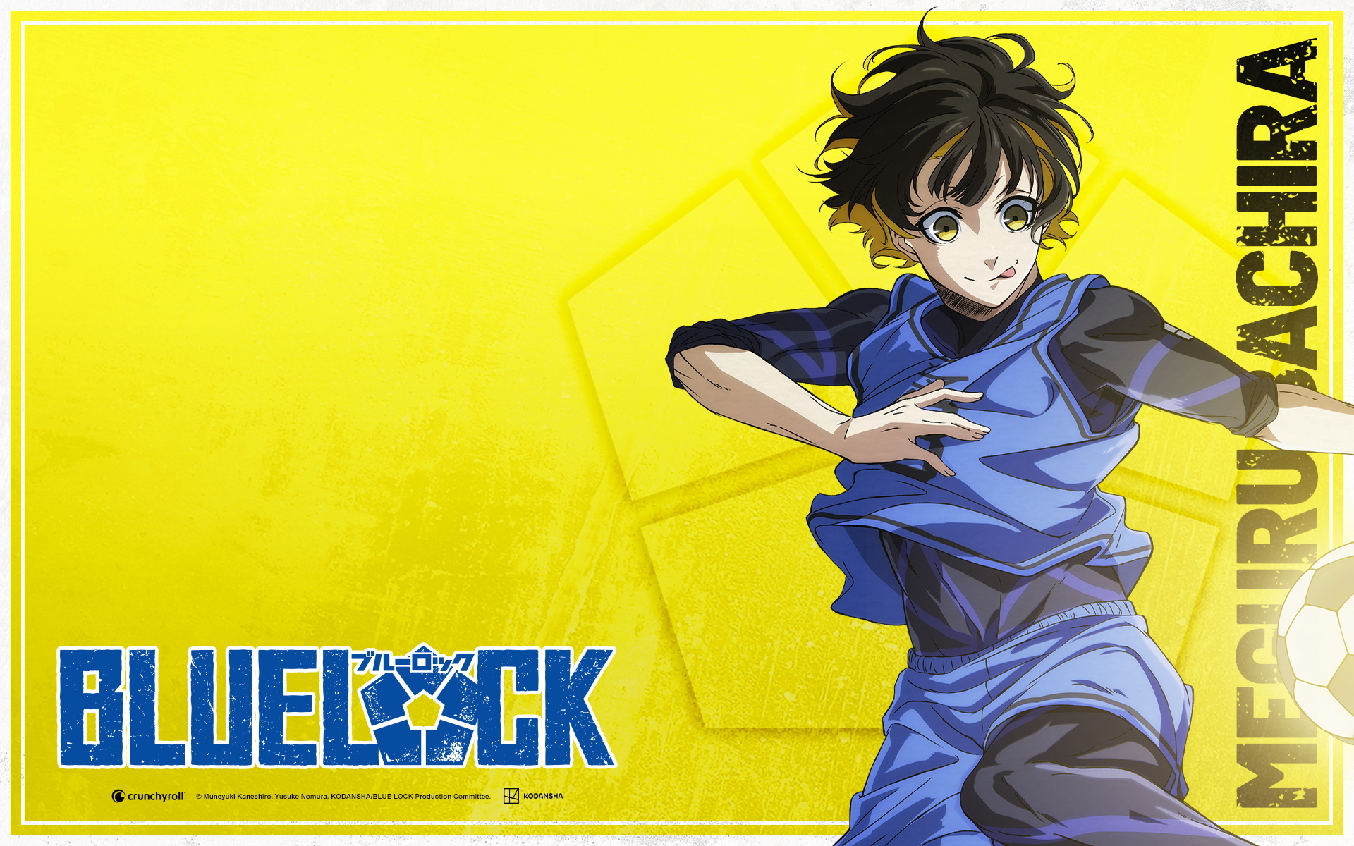 1920x1200 Crunchyroll: Dynamic BLUELOCK Anime Character Wallpaper & Background, Desktop