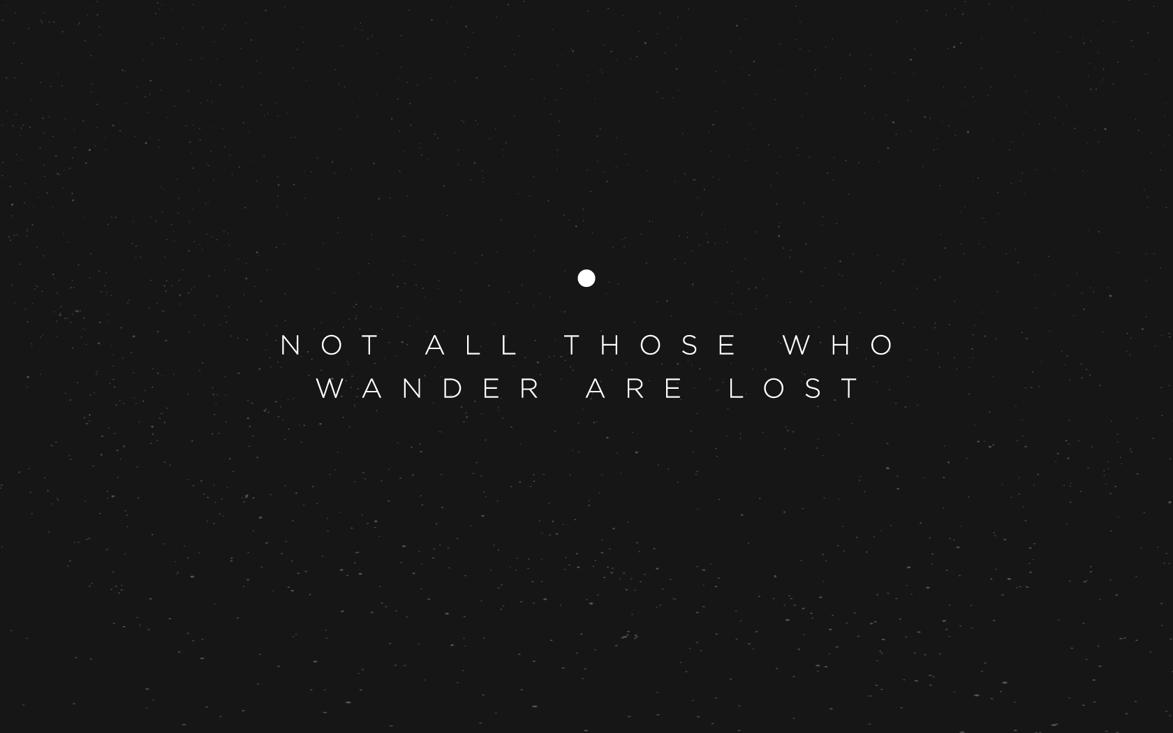 1680x1050 Not all those who wander are lost // desktop design. Quote background dark, Macbook wallpaper aesthetic dark, Aesthetic desktop wallpaper, Desktop