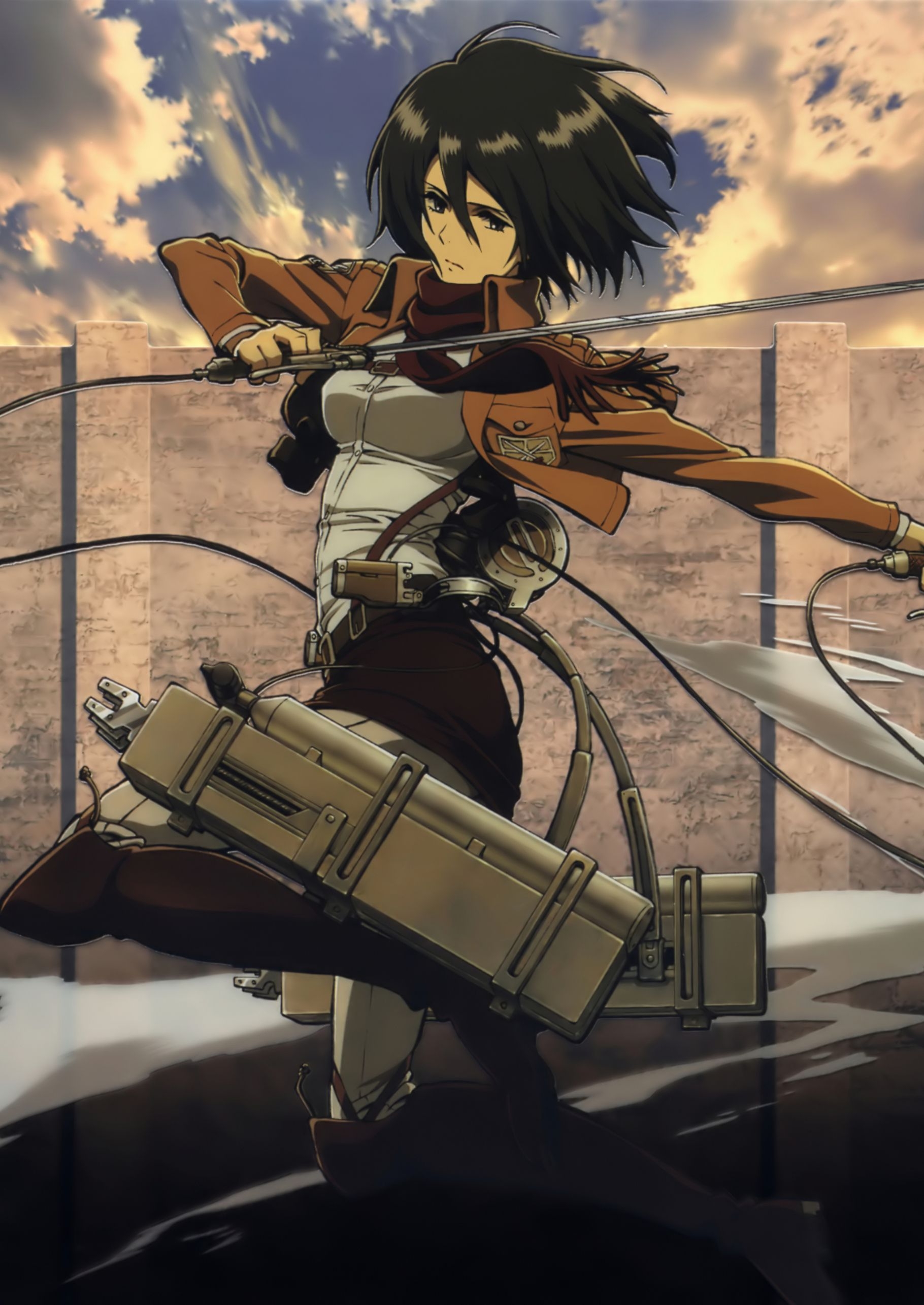 1820x2570 Mikasa Ackerman Wallpaper Phone HD Wallpaper, Phone