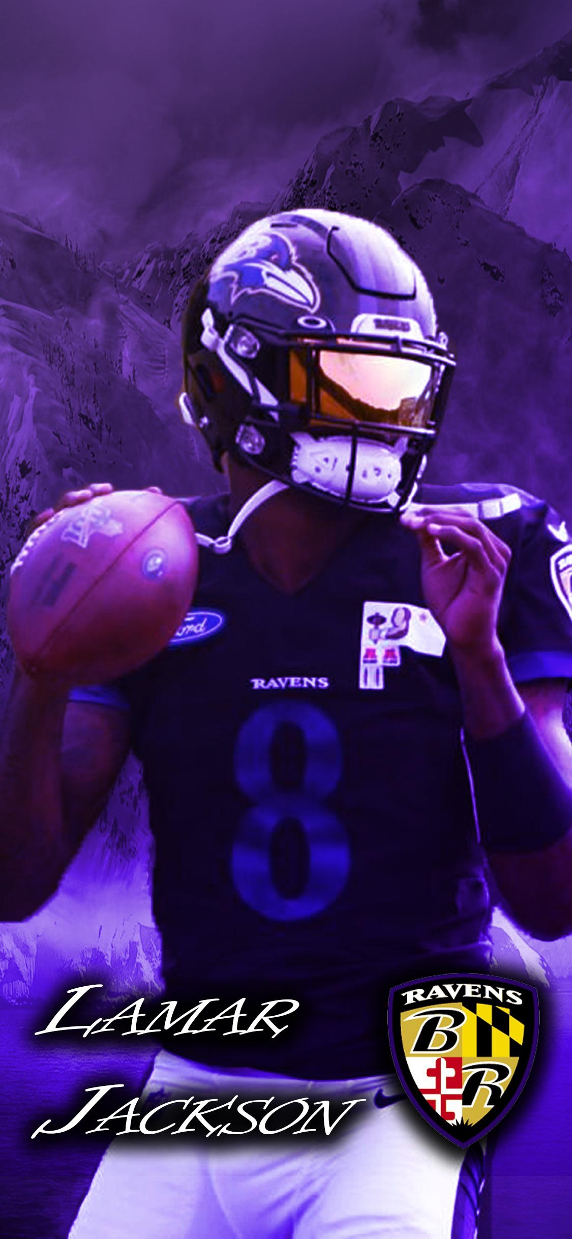 1130x2440 A Lamar Jackson IPhone Wallpaper I made earlier today!, Phone