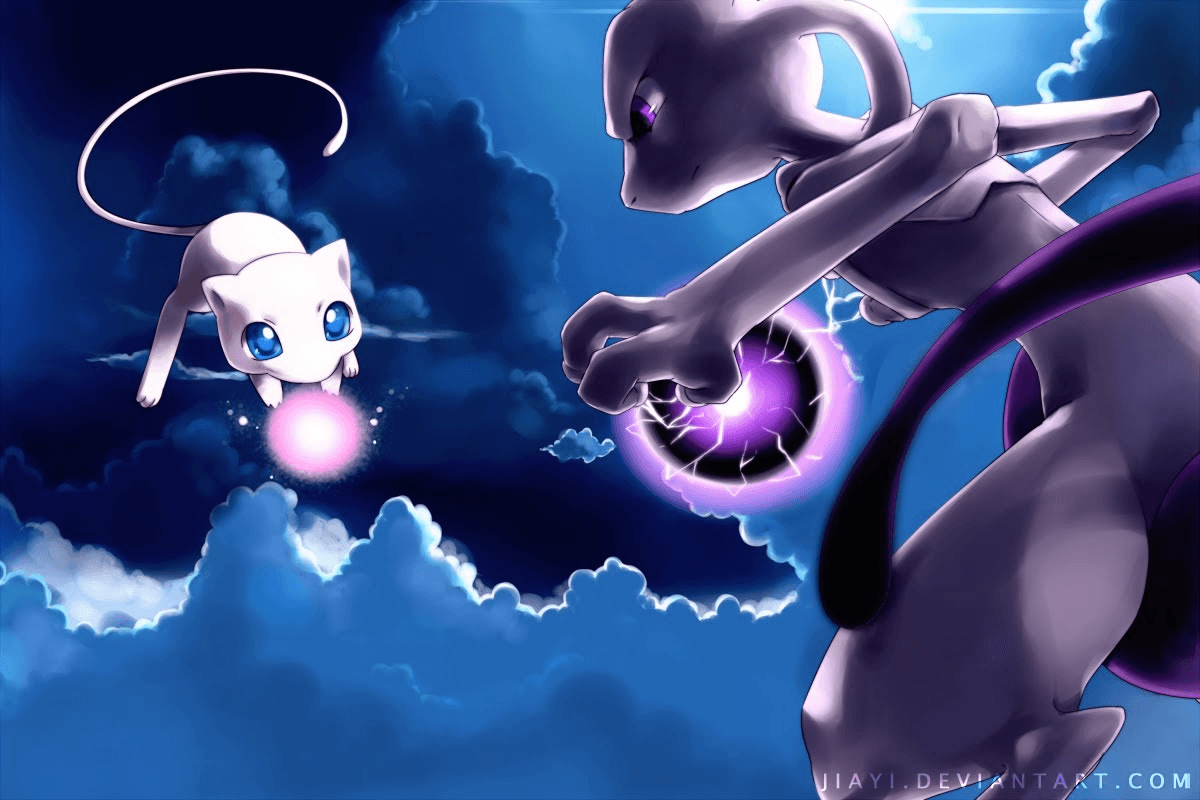 1200x800 Mew the Pokemon image Mew VS Mewtwo HD wallpaper and background, Desktop