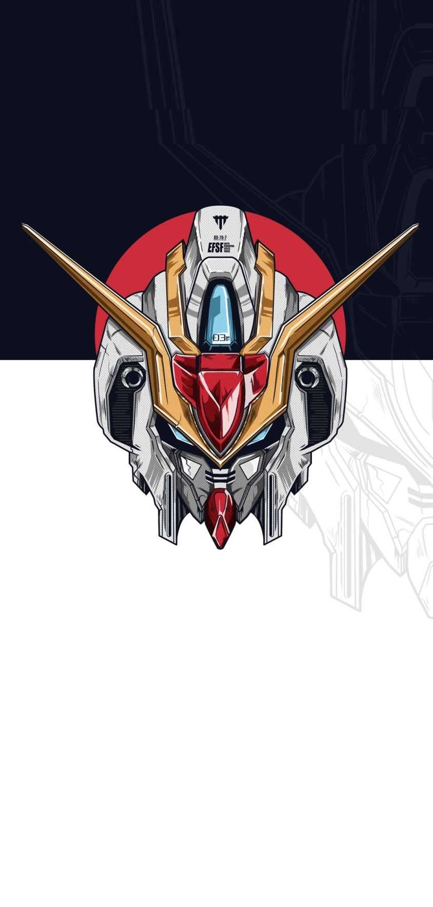 850x1770 iPhone Gundam Wallpaper, Phone