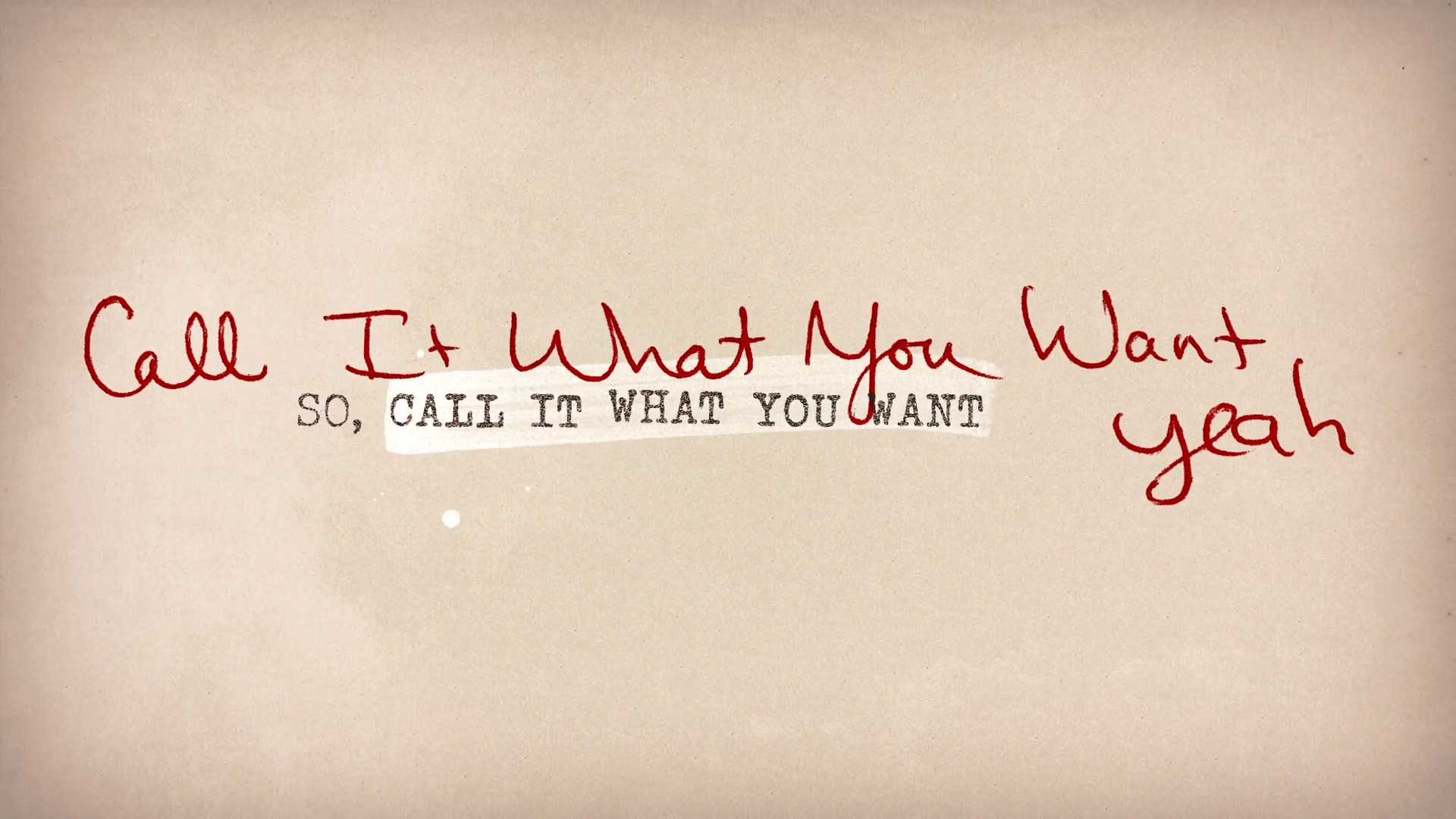 1920x1080 Call It What You Want (Lyric video),, Desktop