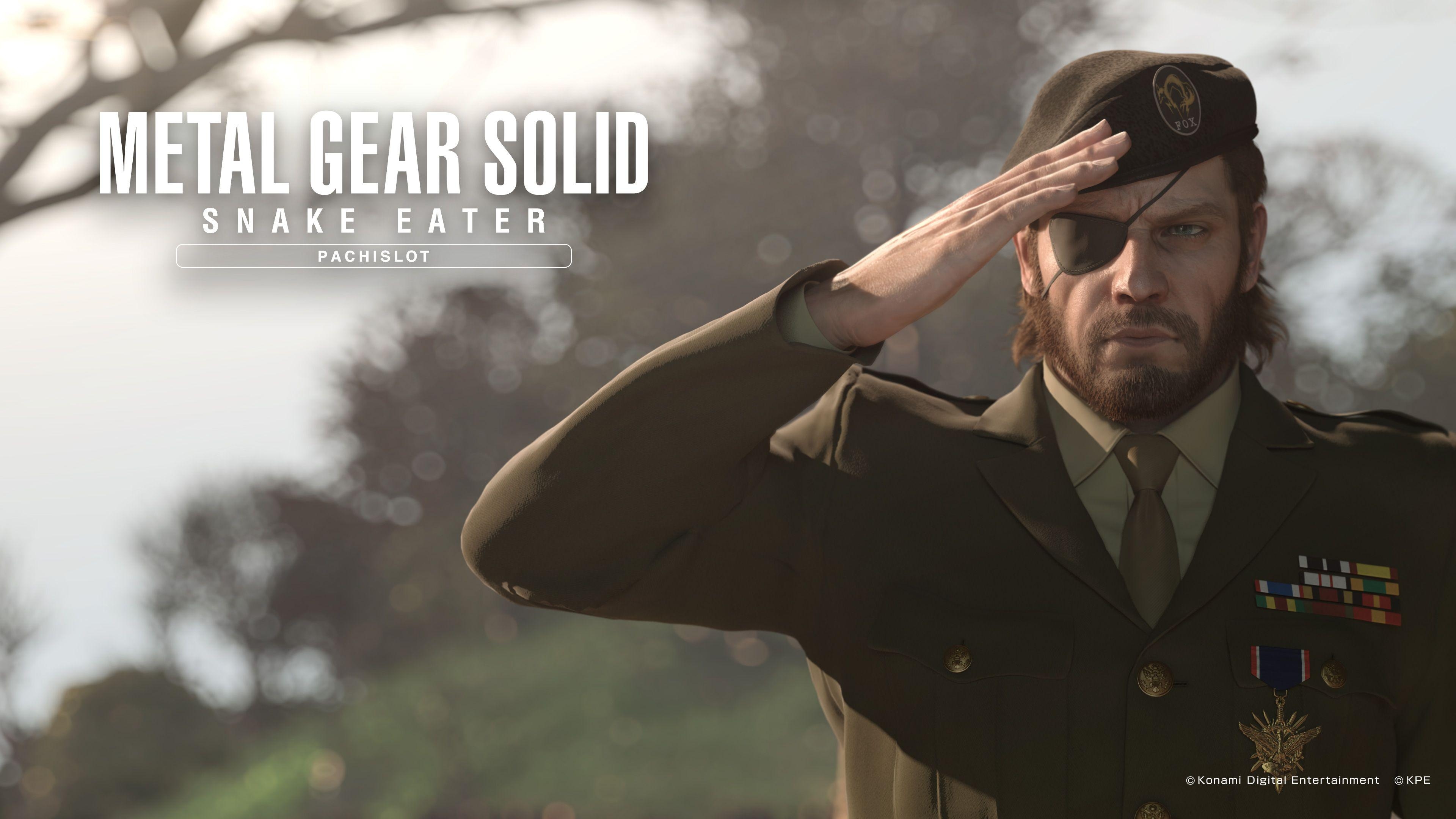 3840x2160 Official Metal Gear Solid Snake Eater Pachislot wallpaper released, Desktop