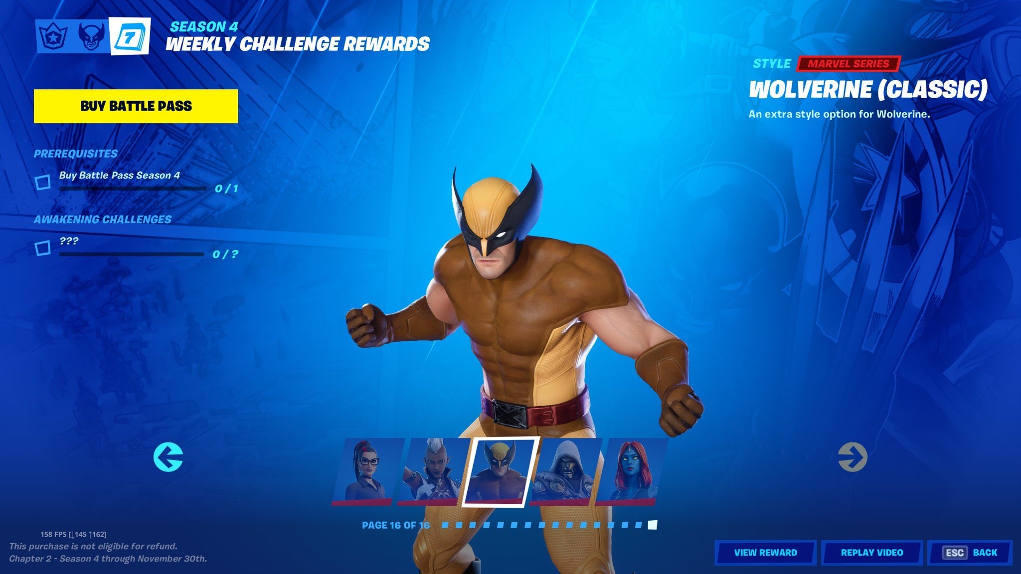 2050x1160 Wolverine Fortnite wallpaper, Desktop