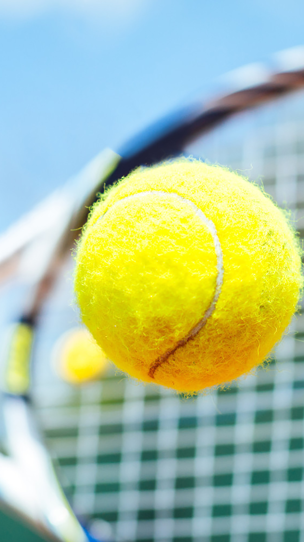 1250x2210 Tennis Ball, In The Air Wallpaper for iPhone Pro Max, X, 6, Phone