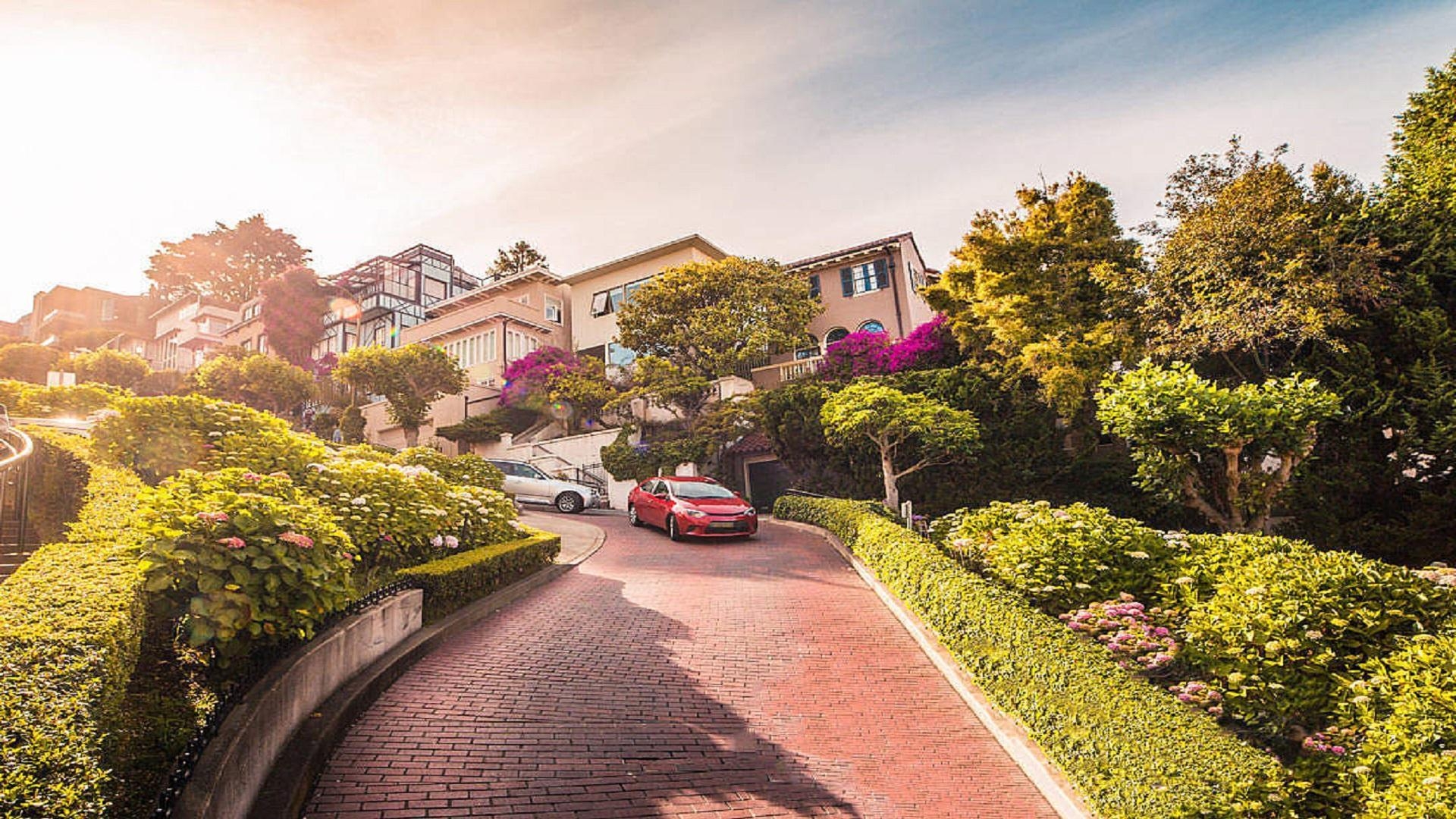 1920x1080 LOMBARD STREET IN SAN FRANCISCO, CALIFORNIA [], Desktop