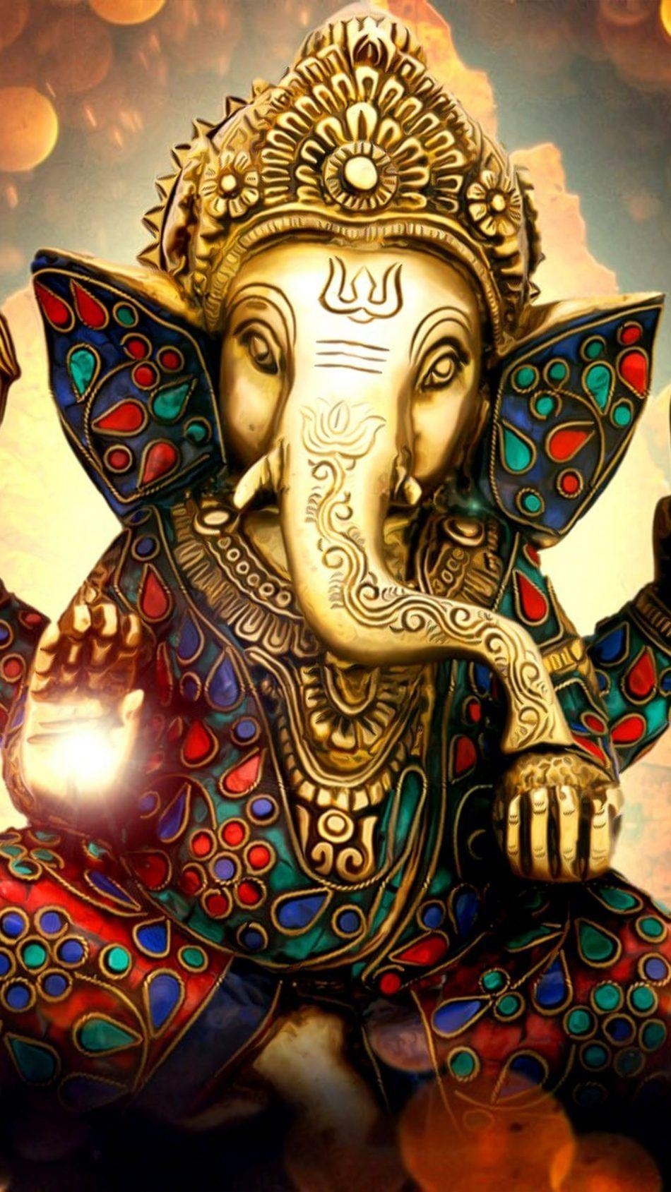 950x1690 Lord Ganesha Ganapati Statue Idol. Lord ganesha, Ganesh wallpaper, Phone