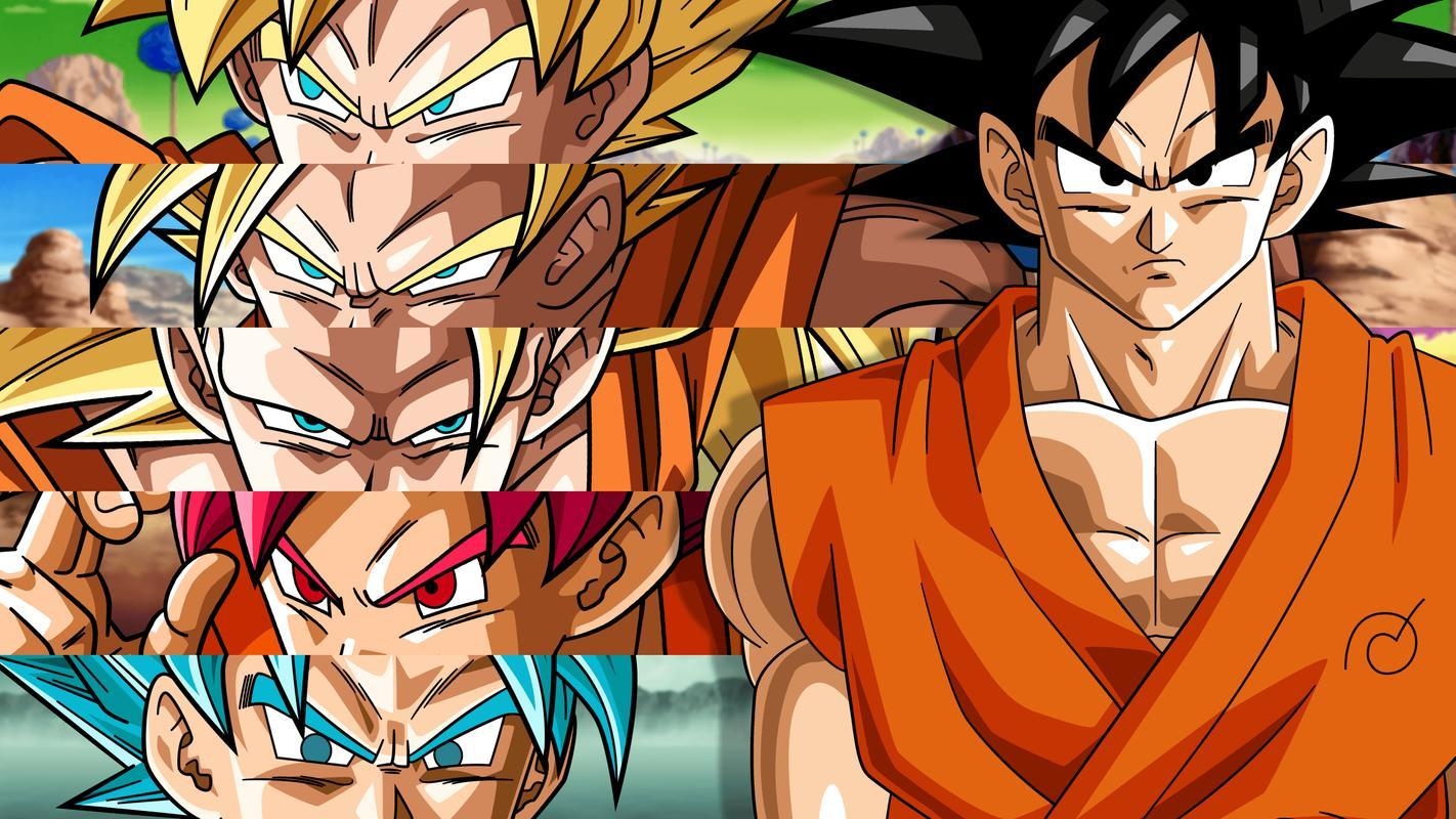 1430x800 Goku Wallpaper, Goku, Vegeta Dragon Ball 4K & Gif for Android, Desktop