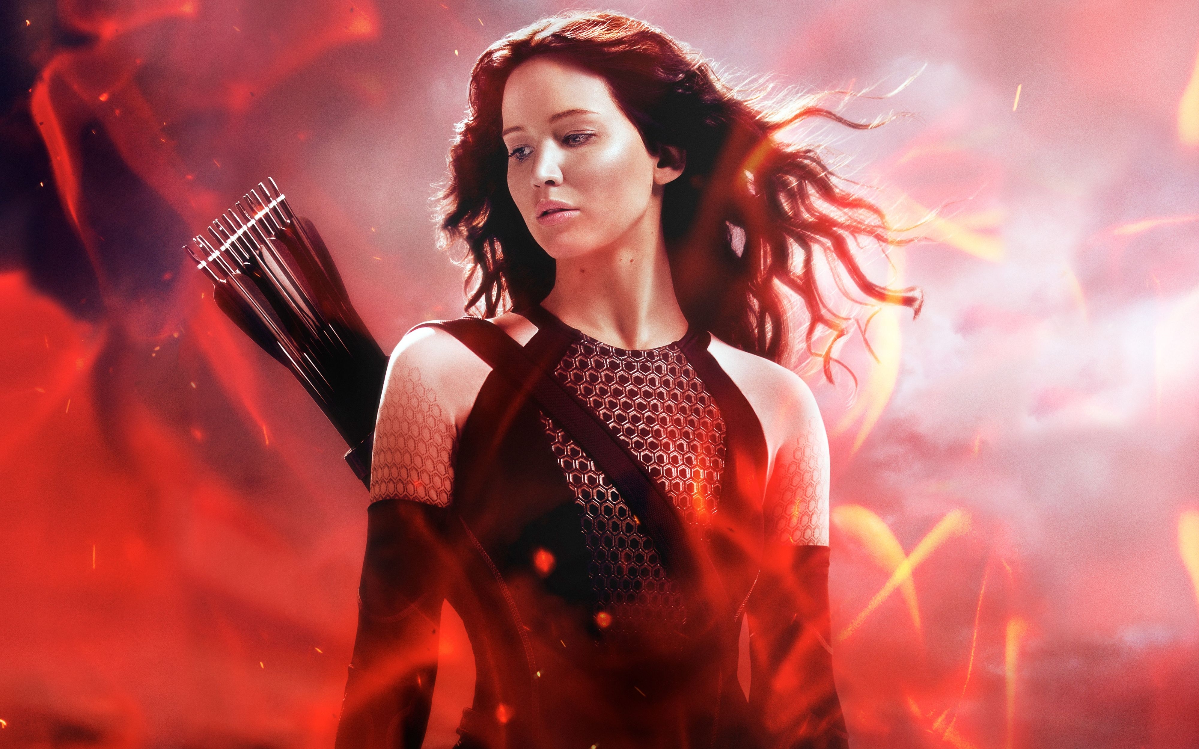 4000x2500 Katniss in The Hunger Games Catching Fire Wallpaper. HD, Desktop