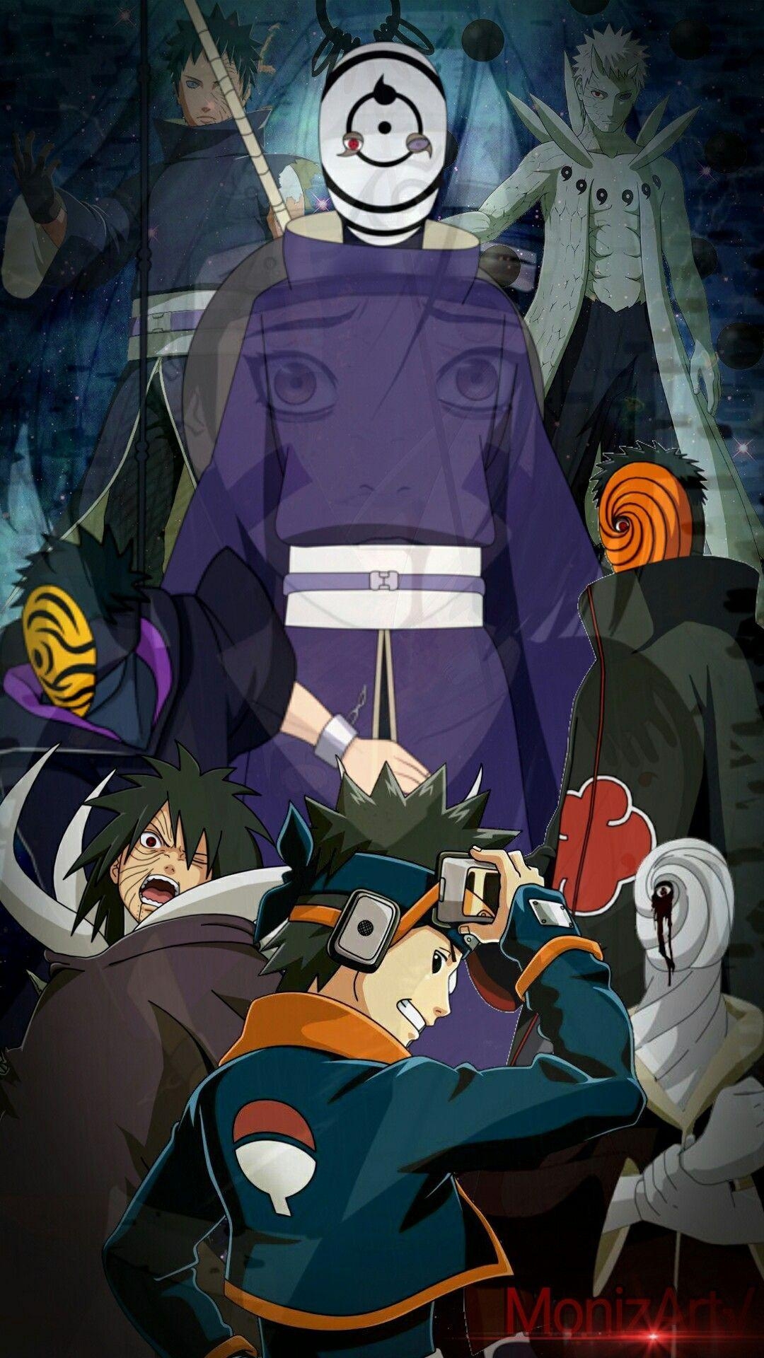 1080x1920 Tobi Naruto Shippuden iPhone Wallpaper Free Tobi, Phone