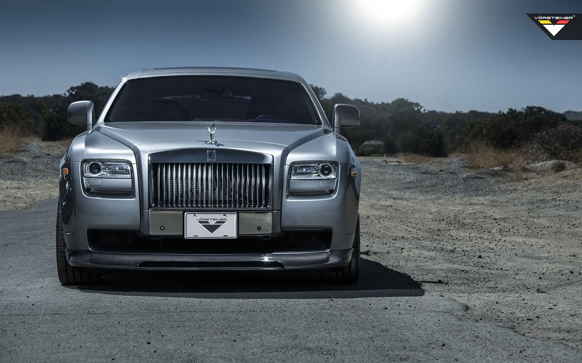 1920x1200 Vorsteiner Rolls Royce Ghost Silver Wallpaper. HD Car, Desktop