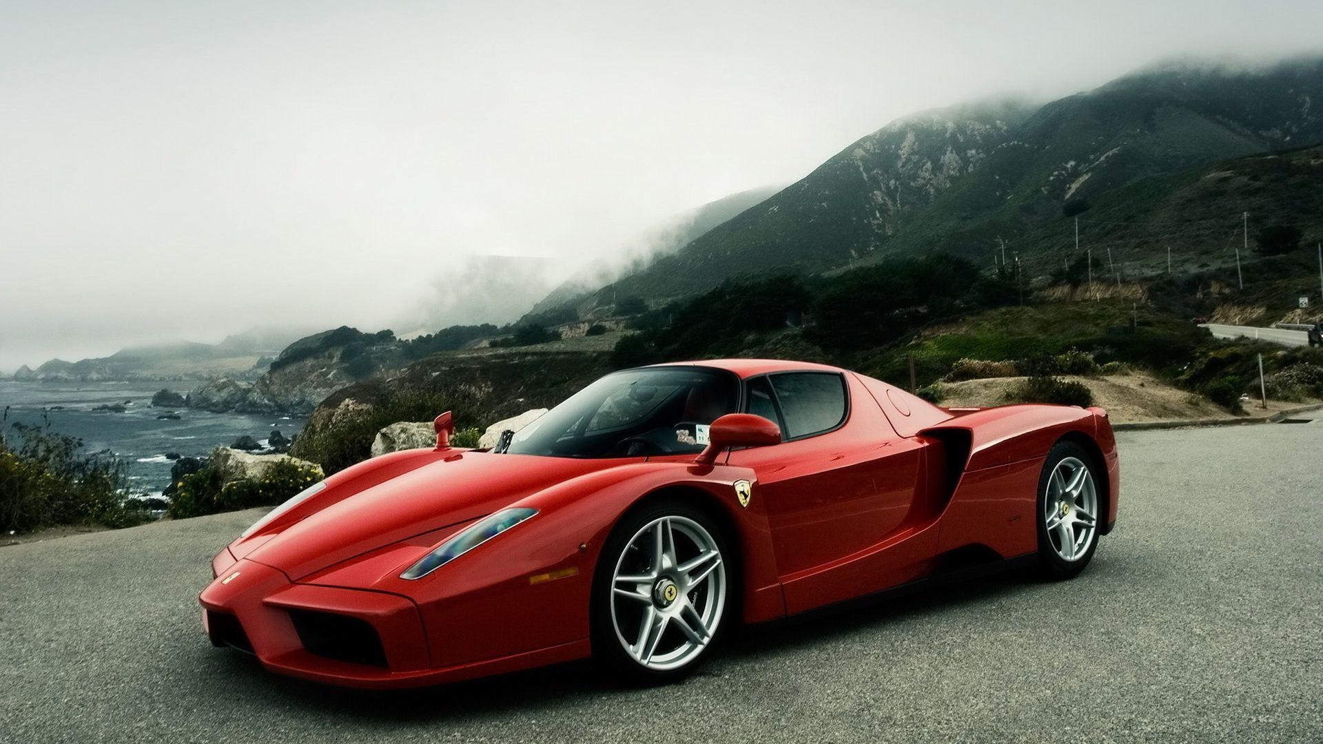 1920x1080 Ferrari Wallpaper enzo fog ferrari red car auto sports the, Desktop