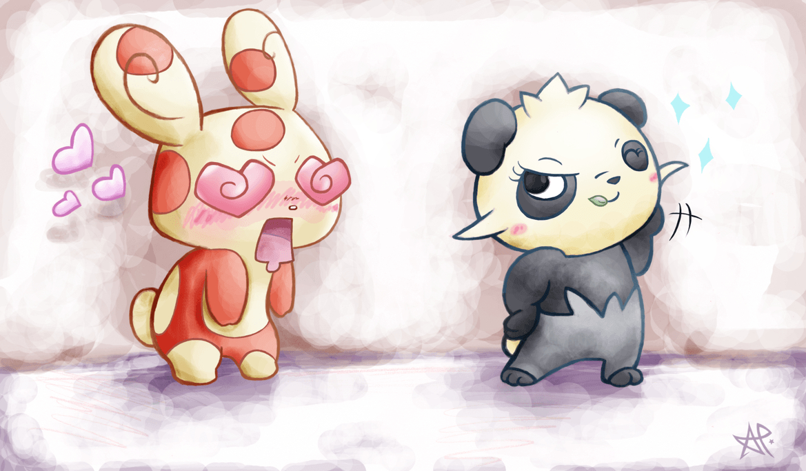 1170x690 Pancham X Spinda = Panda?, Desktop