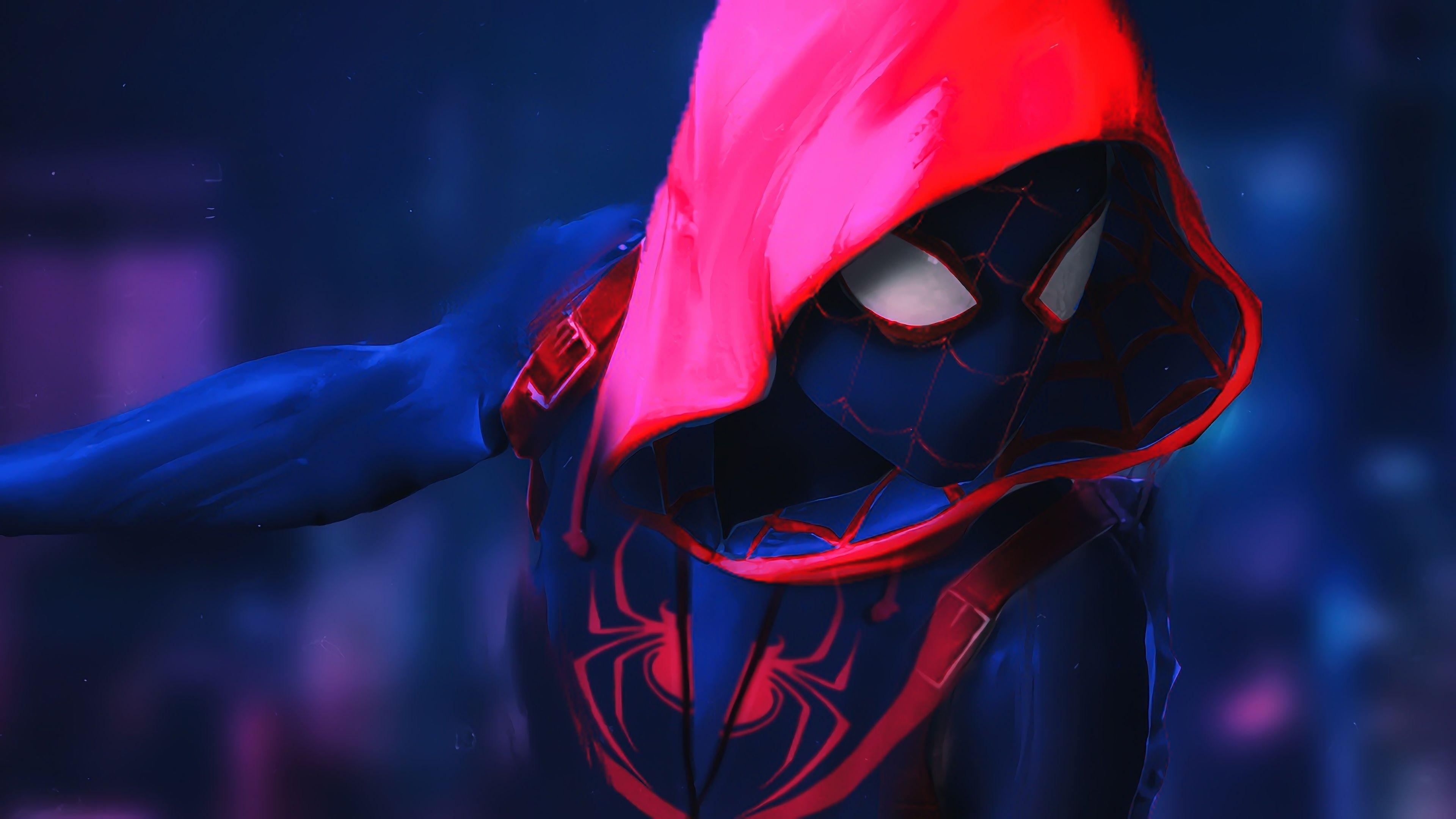 3840x2160 Wallpaper Spider Man: Into The Spider Verse, 4K, Creative Graphics, Desktop