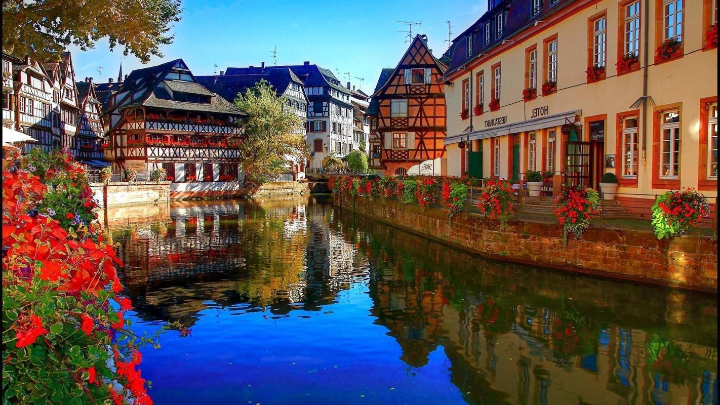 1430x800 Strasbourg Europe HD wallpaper for Android, Desktop