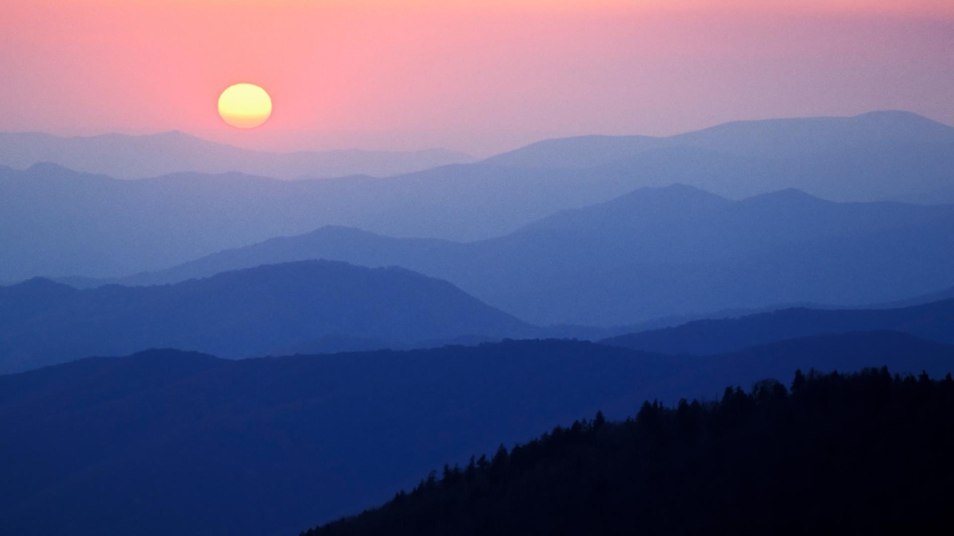 1920x1080 Blue Ridge Mountain Wallpaper, Desktop