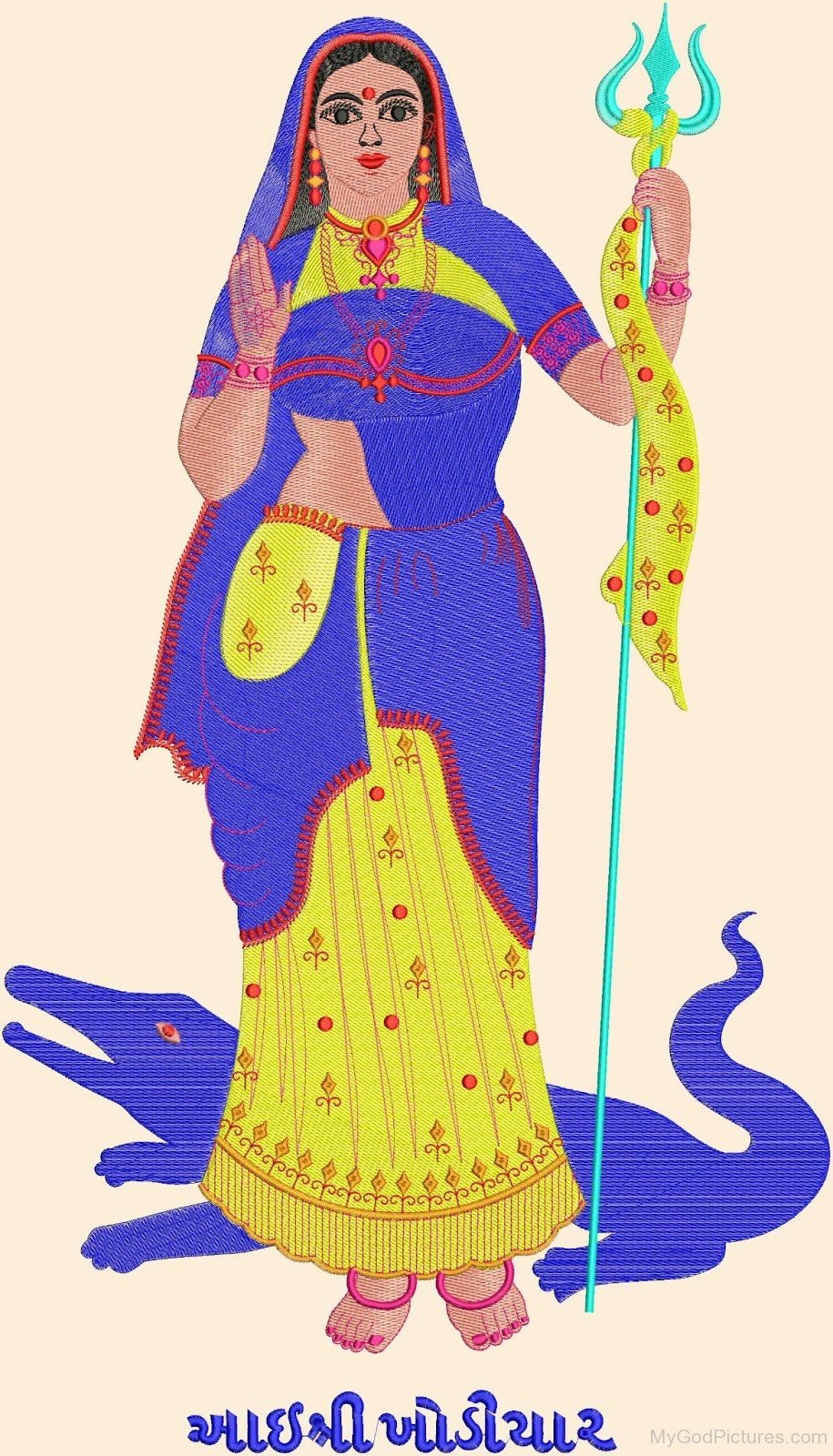 920x1600 Goddess Khodiyar Ji, Phone