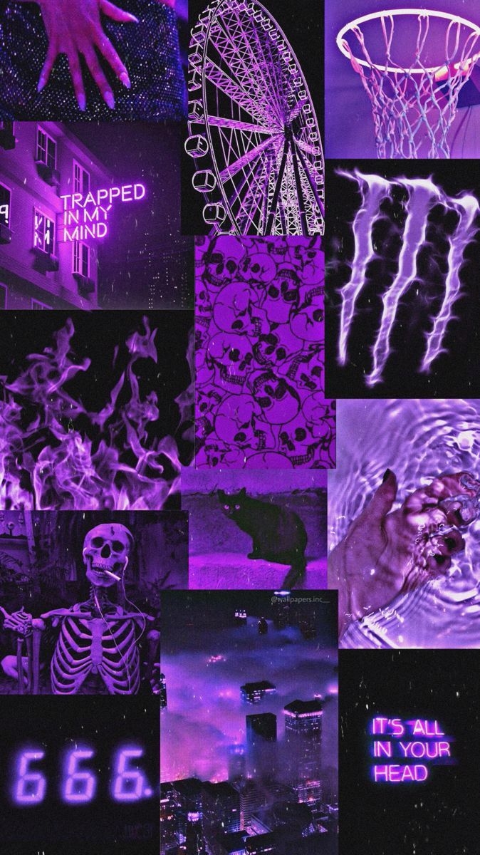 680x1200 Aesthetic purple vibe wallpaperin.com, Phone