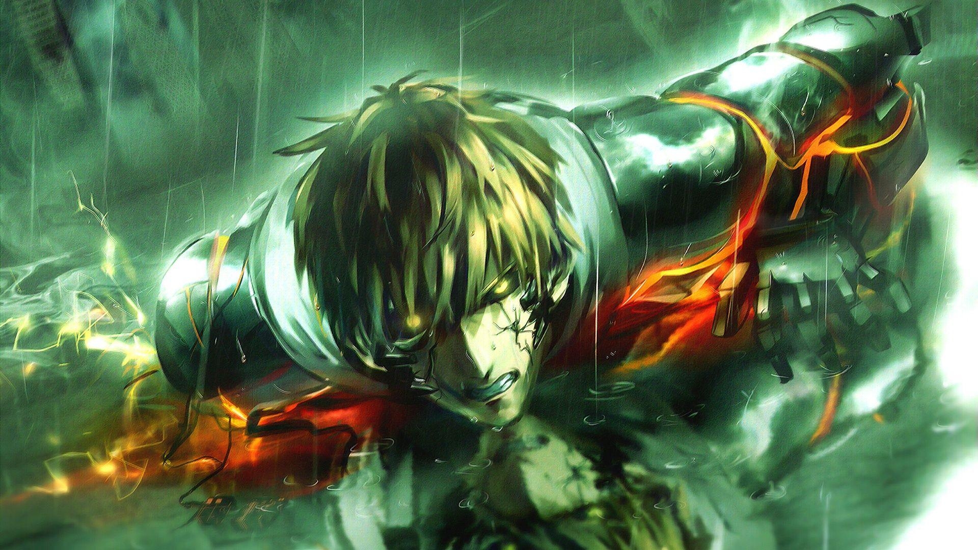 1920x1080 Awesome Genos One Punch Man Wallpaper Wallpaper Themes, Desktop