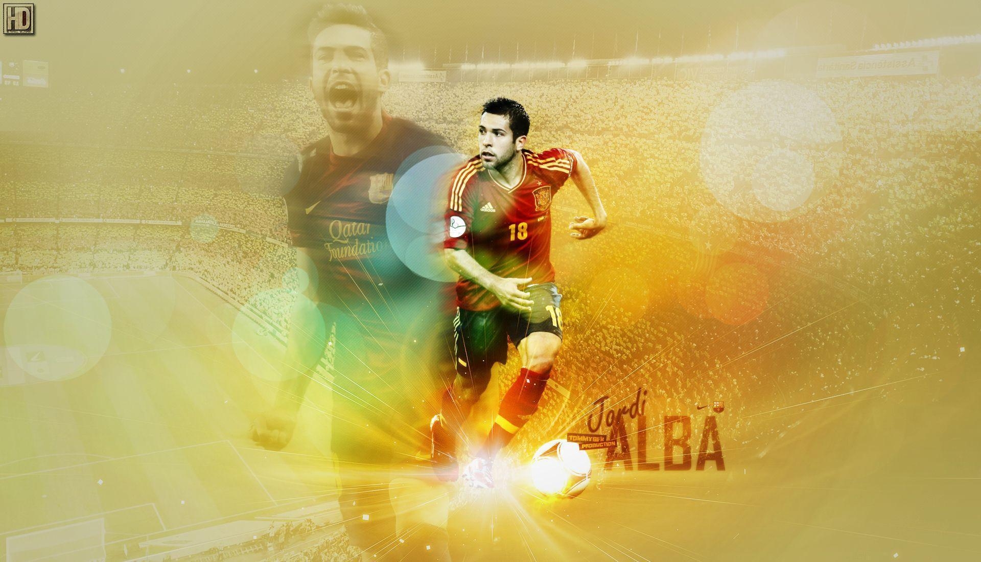 1920x1100 The halfback of Barcelona Jordi Alba wallpaper and image, Desktop