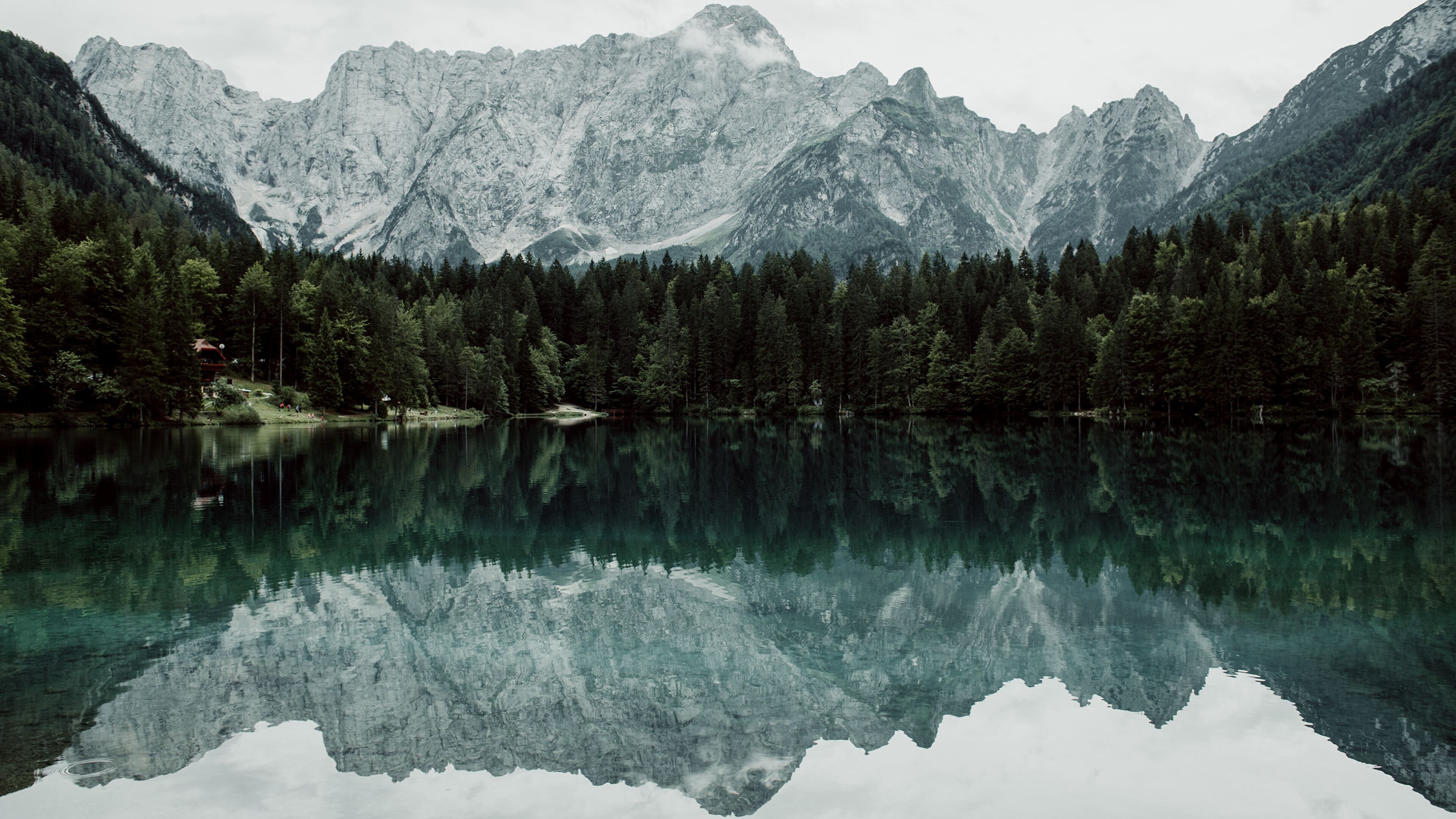 3840x2160 Lake & Mountain Wallpaper (4K & 6K), Desktop