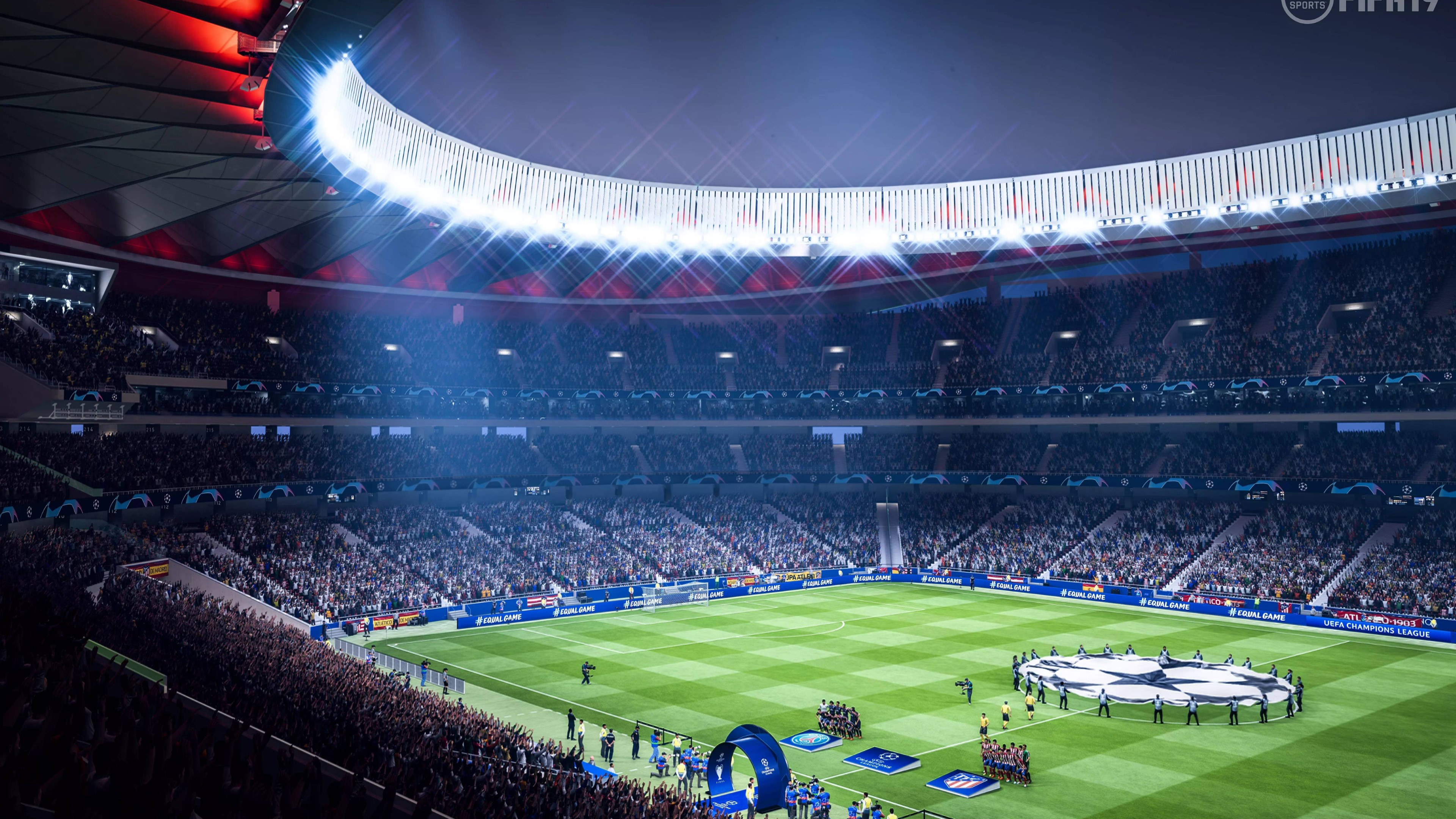 3840x2160 Download wallpaper: Fifa 19 stadium, Desktop