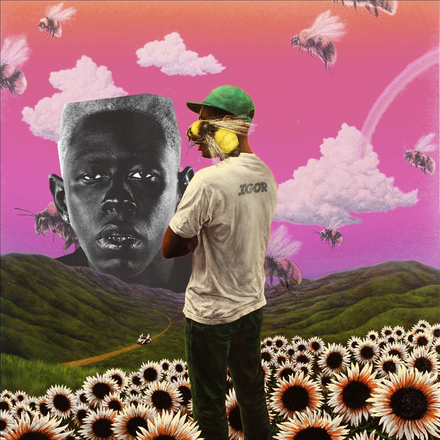 1500x1500 I combined the album covers of my 2 favorite Tyler, The Creator albums: Flower Boy and IGOR, Phone