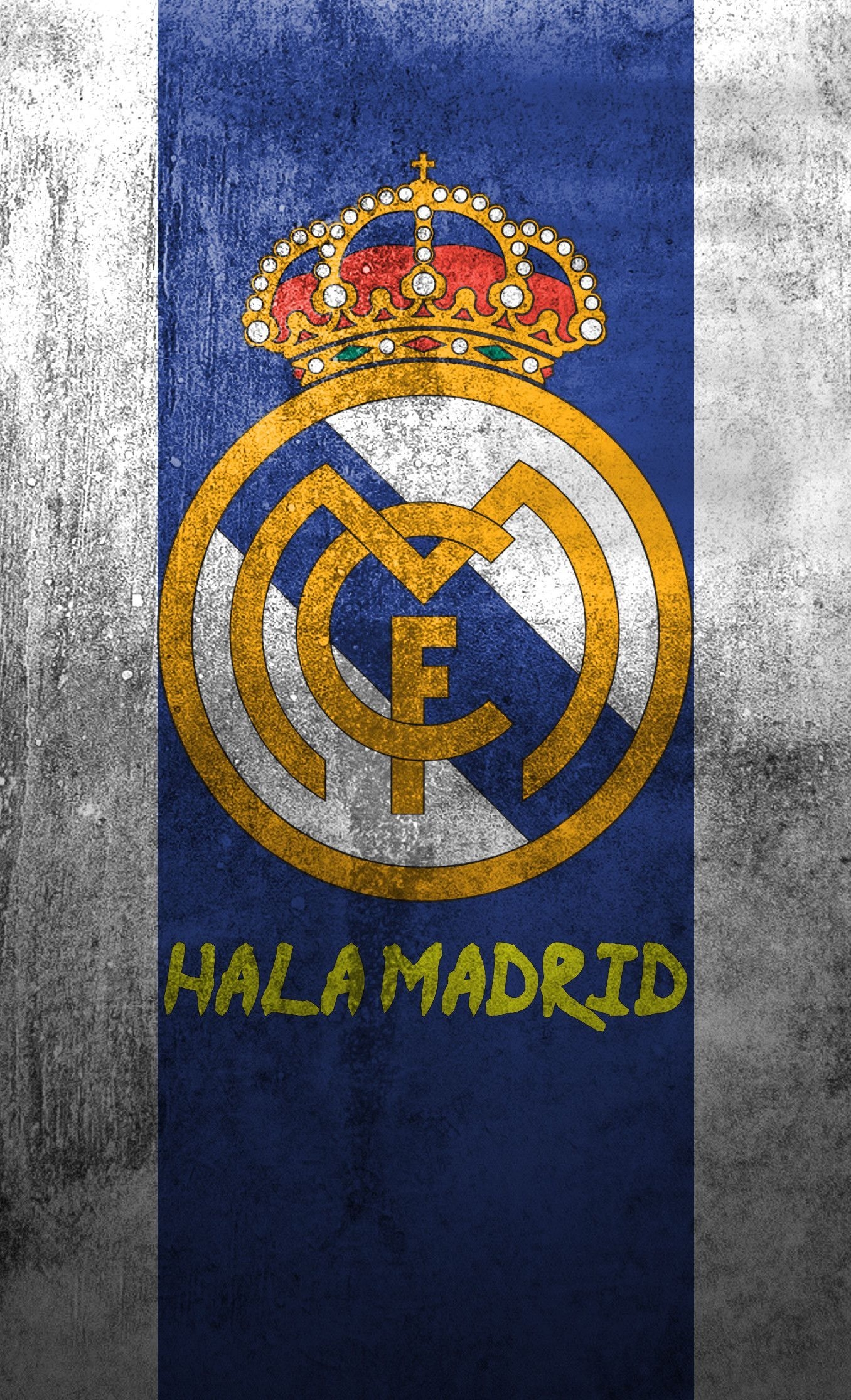 1360x2240 Real Madrid Logo Wallpaper, Phone