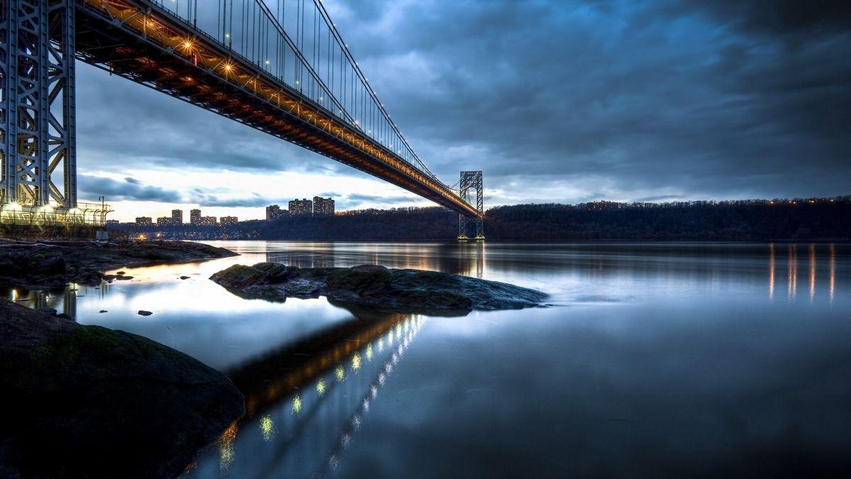 1200x680 George Washington Bridge Wallpaper. HD Windows Wallpaper, Desktop