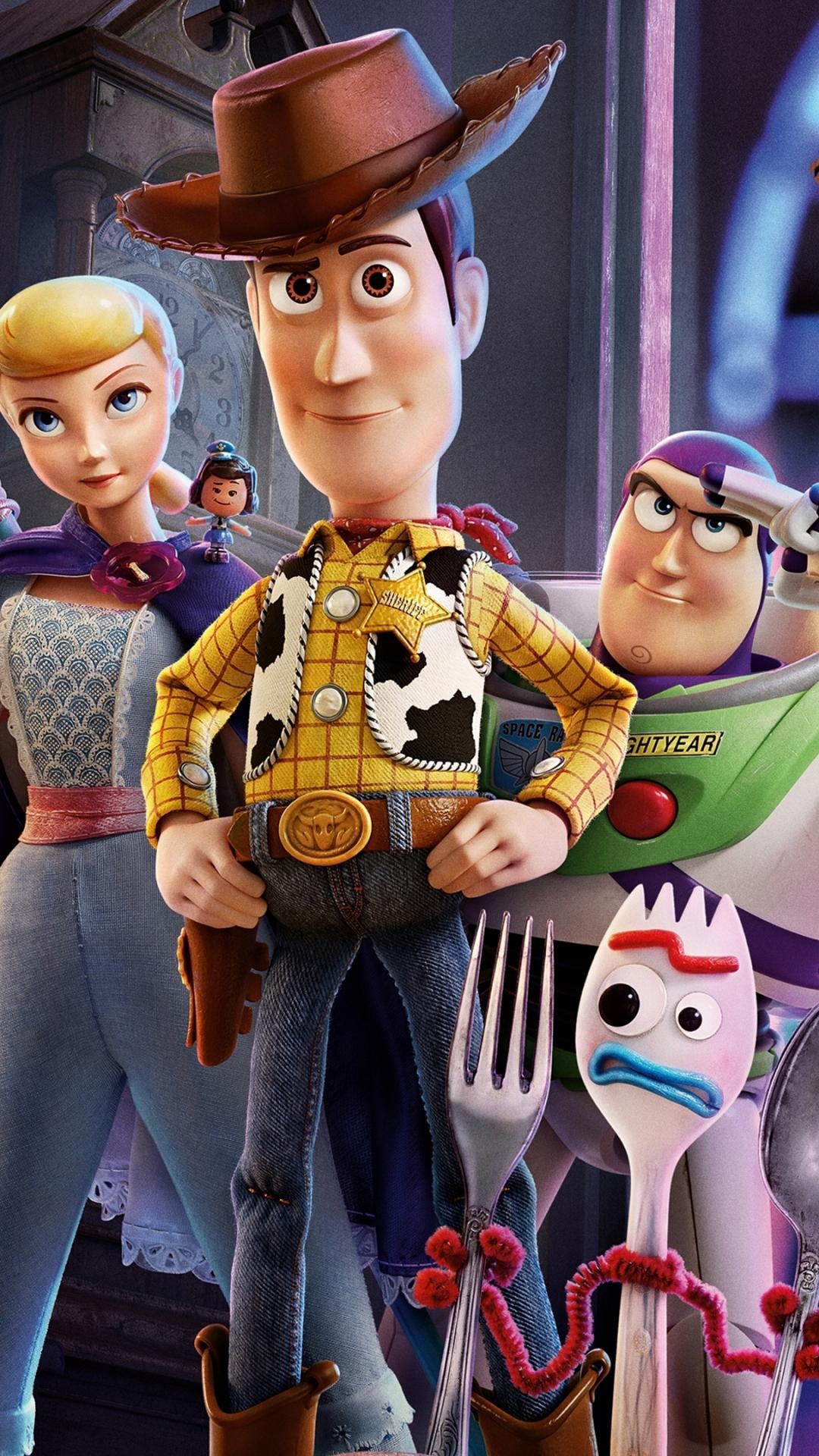 1080x1920 Movie Toy Story 4 () Wallpaper, Phone