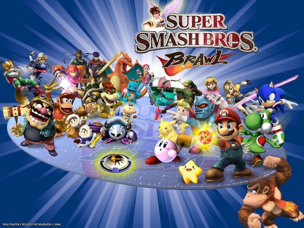 1030x770 Brawl Paper Super Smash Bros Brawl HD Wallpaper  px, Desktop