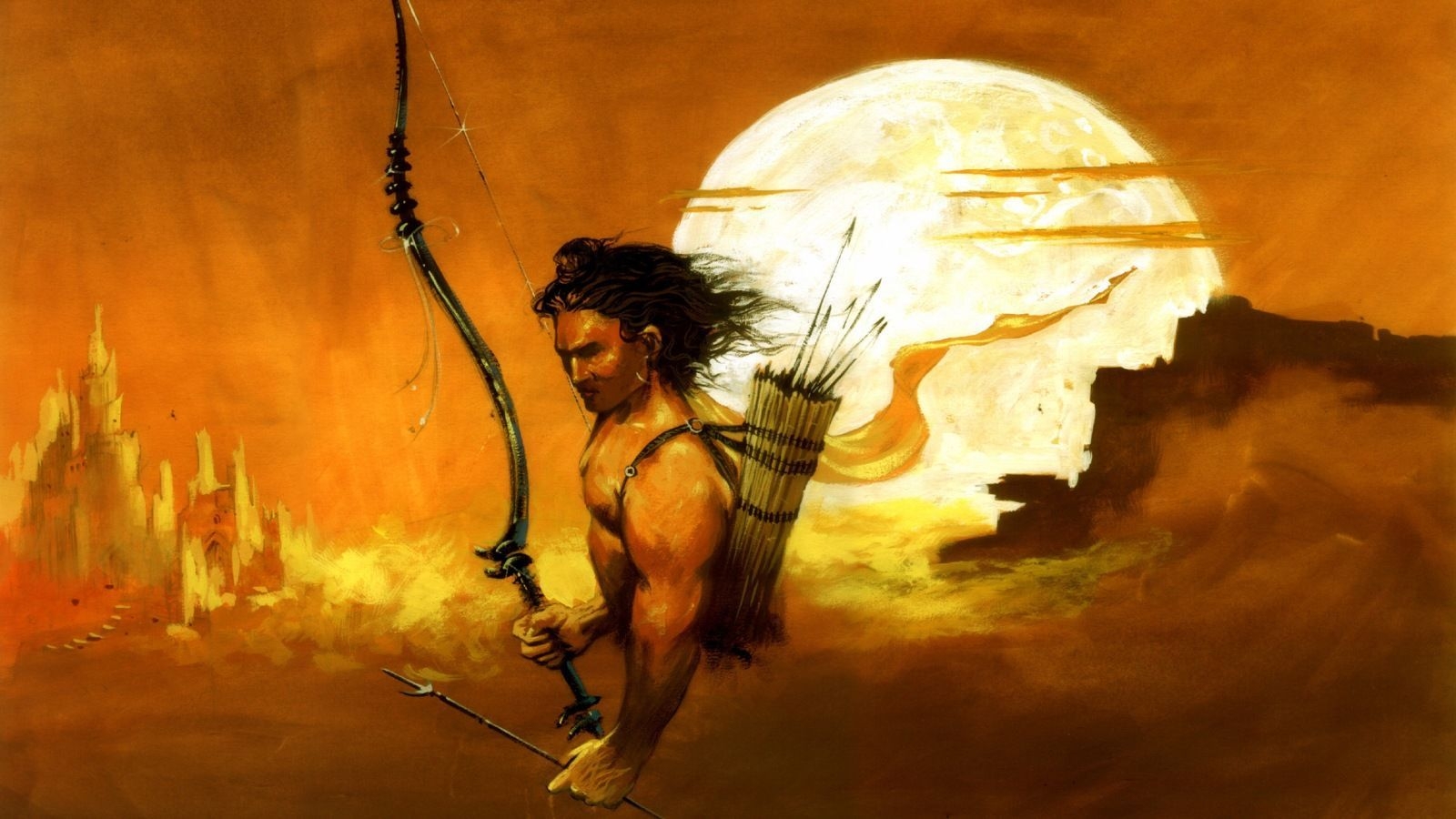 1600x900 Lord Rama Paintings. Shri ram wallpaper, Ram wallpaper, Painting, Desktop