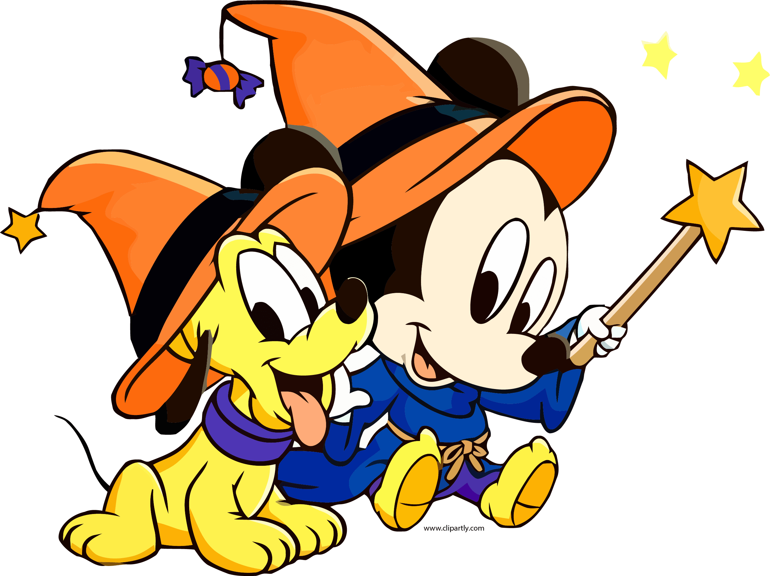 2460x1840 Baby Mickey And Pluto Halloween Wallpaper Clipart Png, Desktop