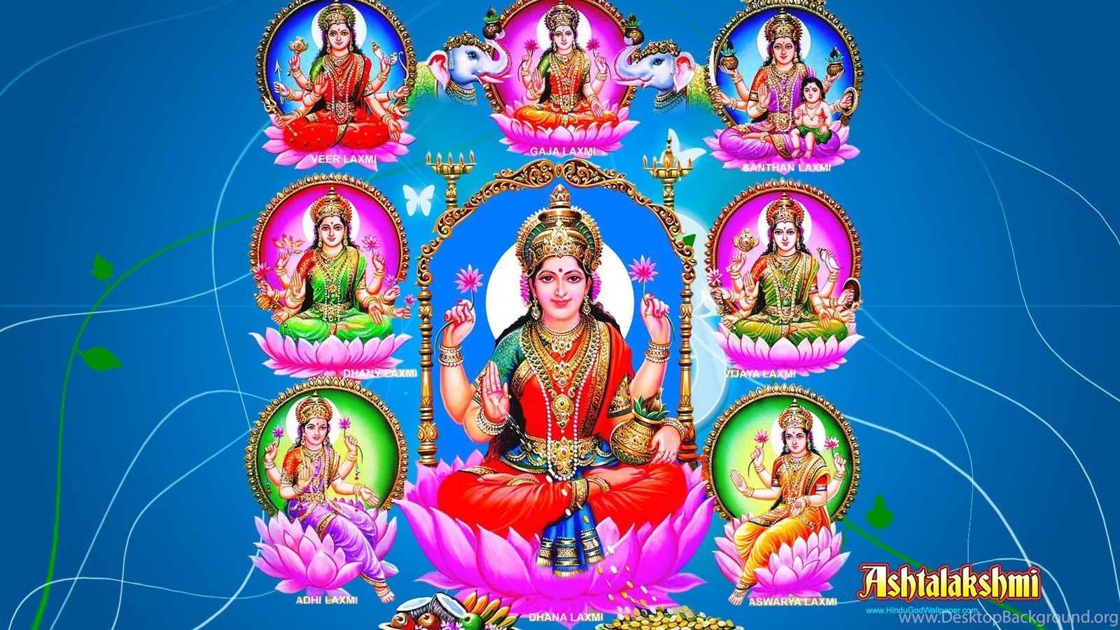 1600x900 Free Download 22 Goddess Lakshmi 1080p Wallpaper Desktop Background, Desktop