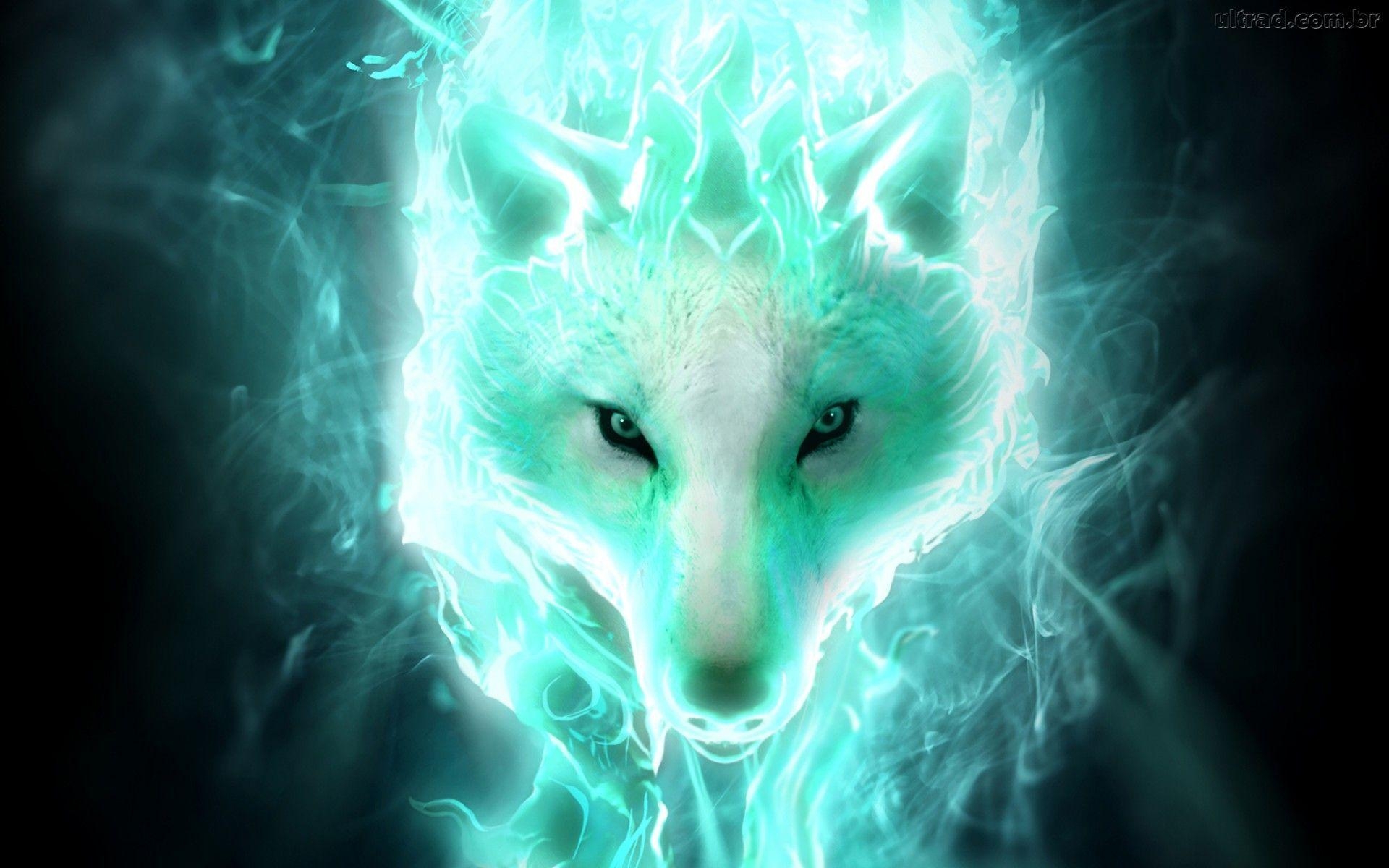 1920x1200 Fantasy Wolf Wallpaper, Desktop